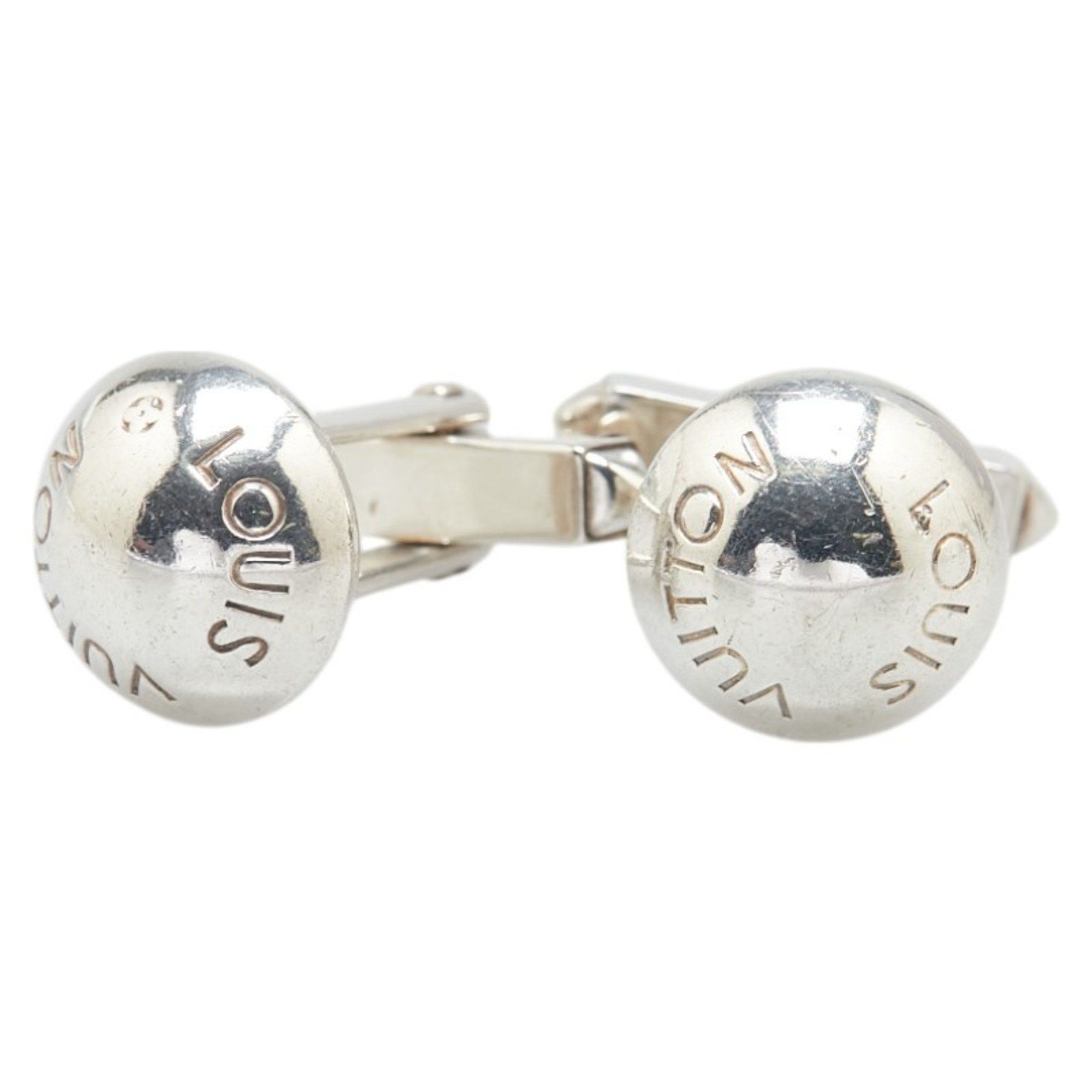 Louis Vuitton Bouton de Manchette Crew Cufflinks M30986 Silver