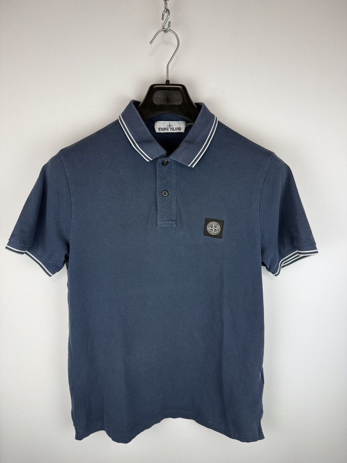 Stone Island Blue Stone Island polo Size US L / EU 52-54 / 3 - 1 Thumbnail