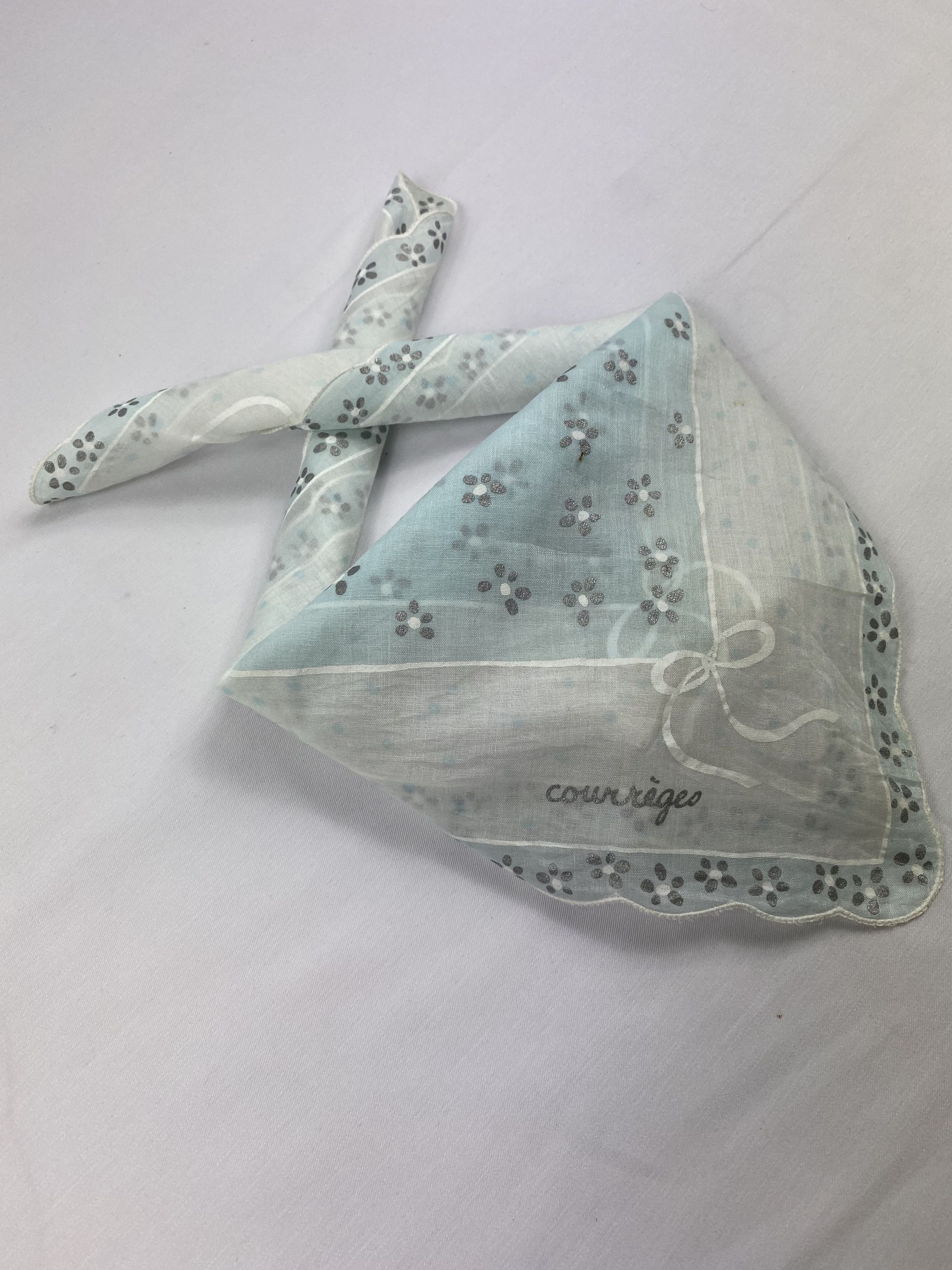 Courreges × Vintage Courreges Handkerchief / Bandana / Neckerchief Size ONE SIZE - 2 Thumbnail