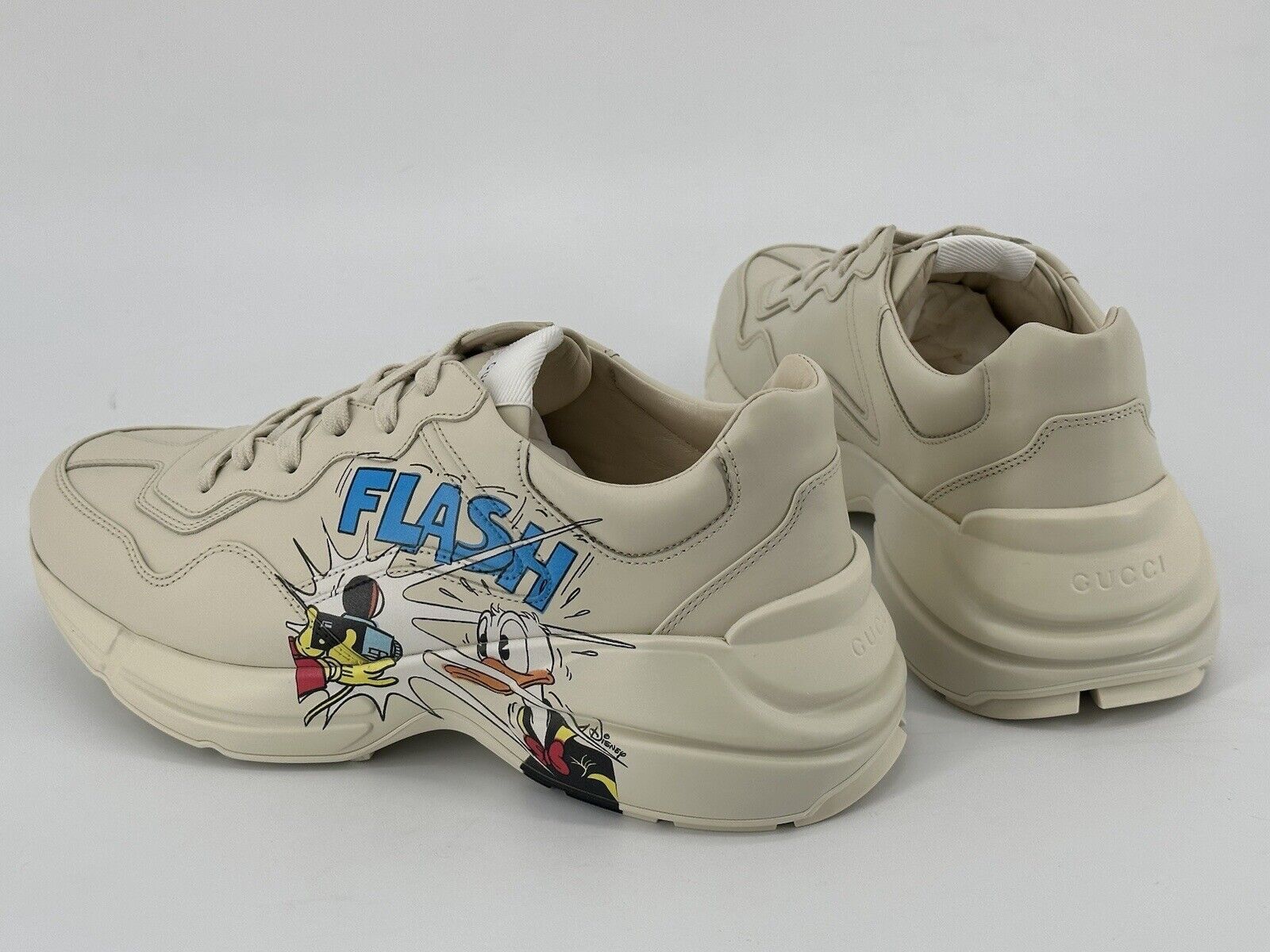 Gucci New Gucci Sneakers Rhyton Size-US-8 / UK-7 / EU-41 Size US 8 / EU 41 - 7 Thumbnail
