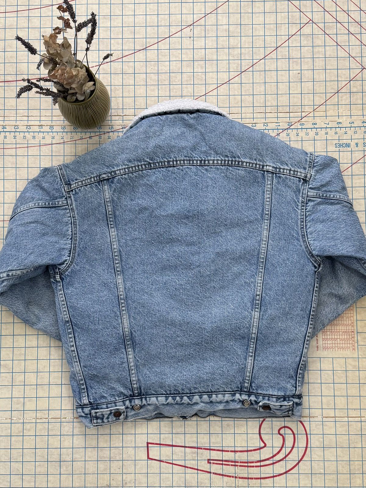 Levi's Vintage Levi’s 80’s Sherpa Lined Denim Jacket Mens Small Size US S / EU 44-46 / 1 - 13 Thumbnail