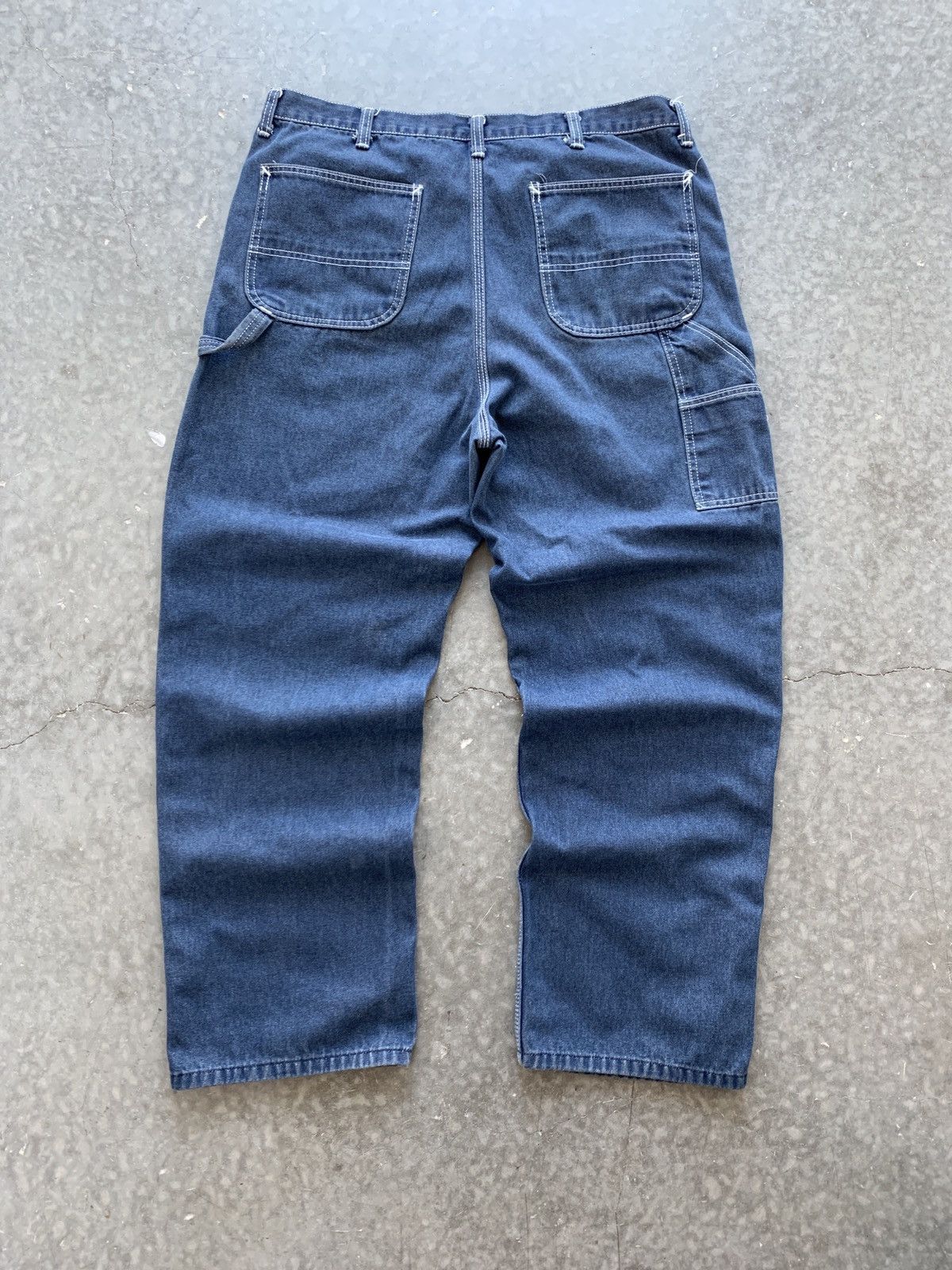 Carhartt × Dickies × Vintage Crazy Vintage 90s Roebucks Baggy Carpenter Jeans Size US 38 / EU 54 - 1 Thumbnail