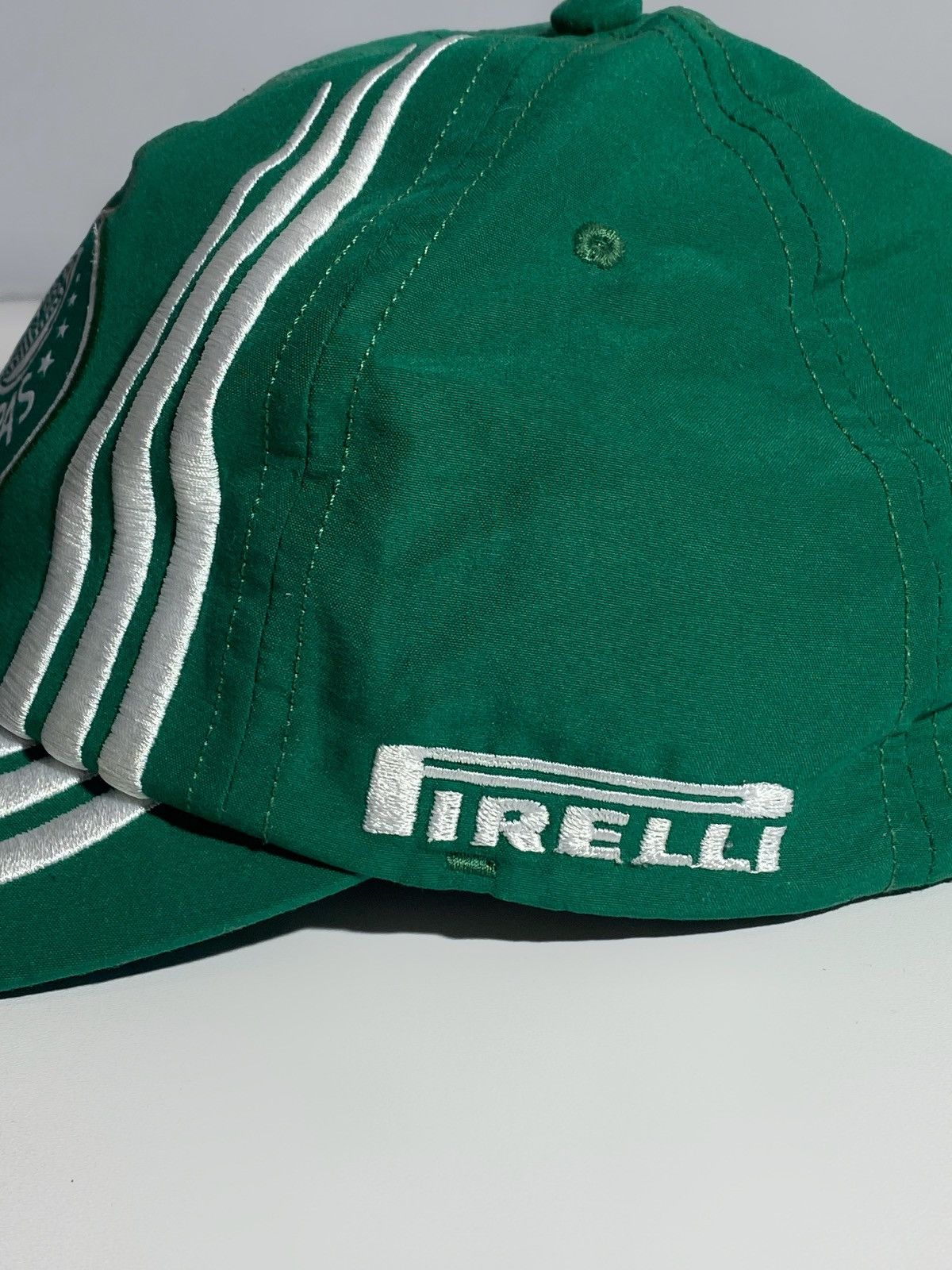 Adidas Vintage 00s Adidas Palmeiras FC Brazil Pirelli Y2k Cap Size ONE SIZE - 6 Thumbnail