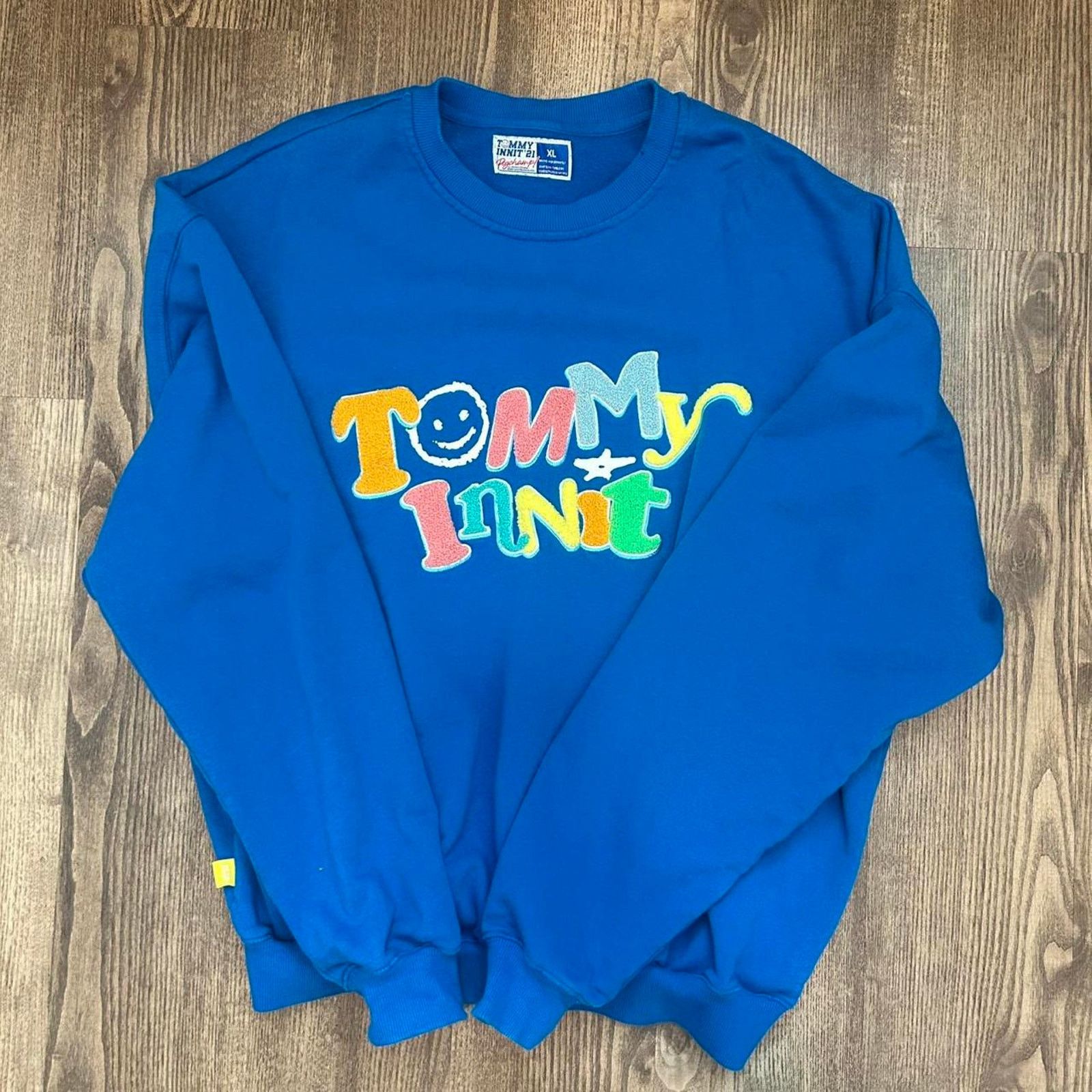 Other TommyInnit Official Crewneck Sweatshirt Blue Multicolor XL Size US XL / EU 56 / 4 - 1 Thumbnail