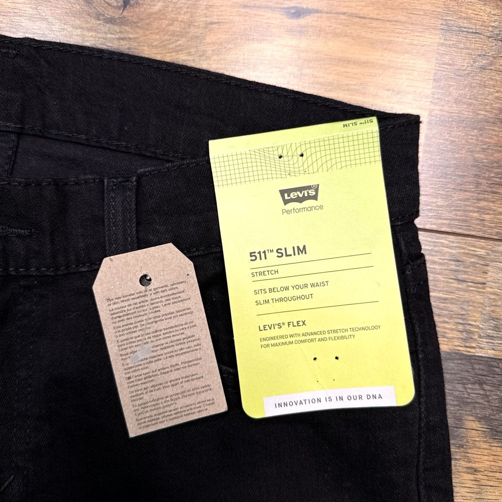 Levi's Levis 511 Slim Jeans Mens 30x32 Mid Rise Stretch Performance Flex New Size US 30 / EU 46 - 4 Thumbnail