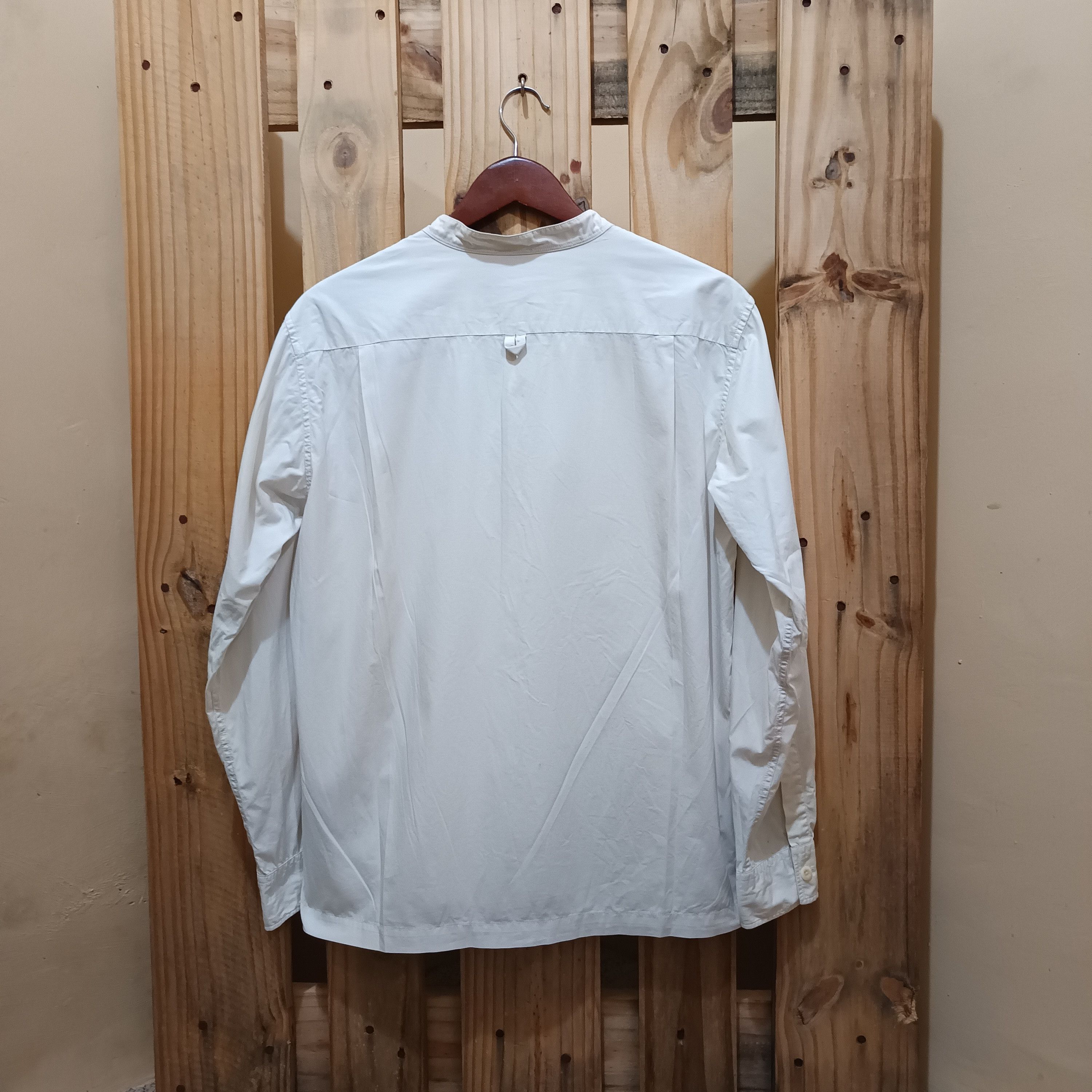 Margaret Howell MARGARET HOWELL COLLARLESS SHIRTS Size US M / EU 48-50 / 2 - 2 Thumbnail