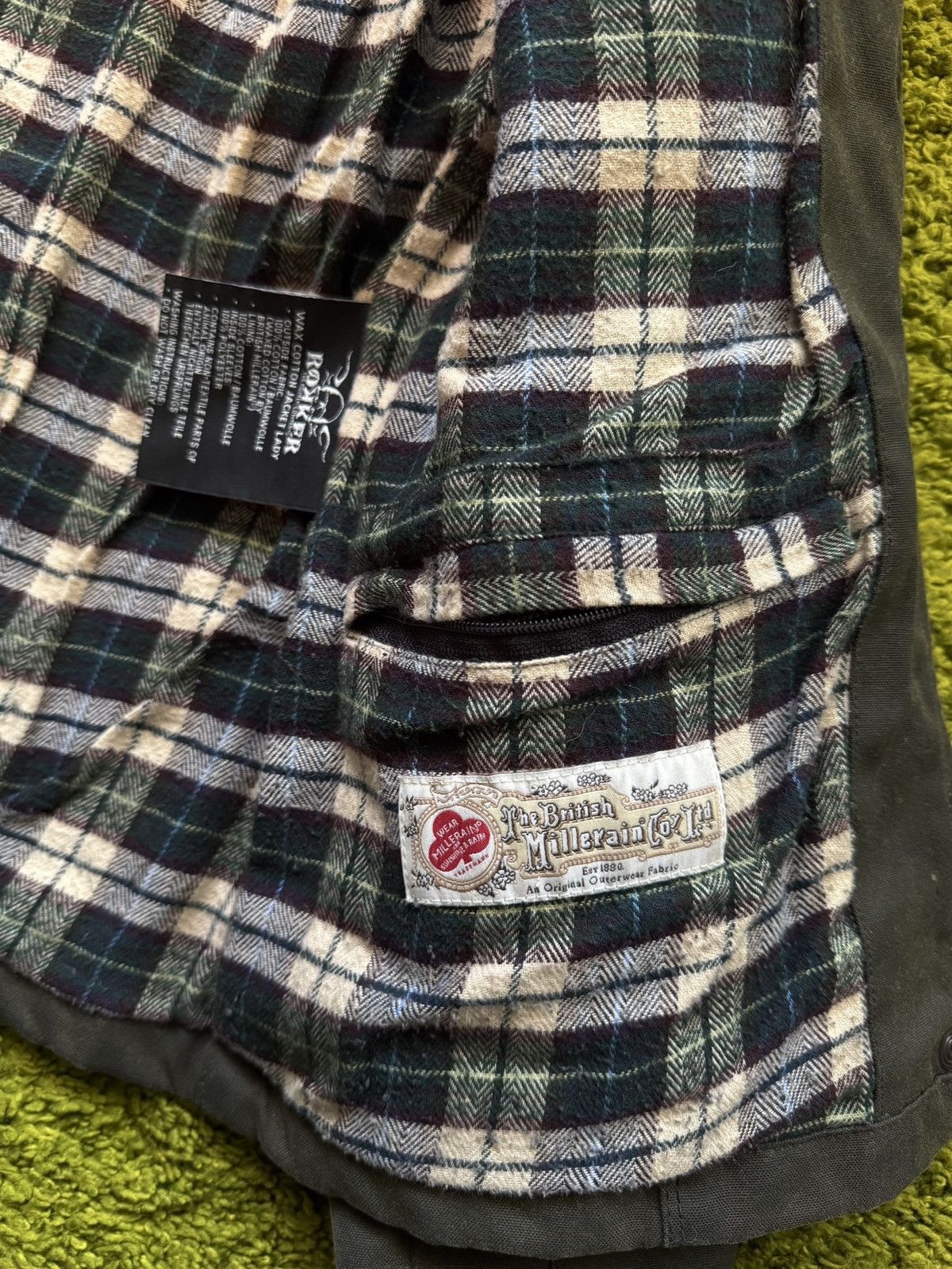 Designer × THE ROKKER COMPANY Rokker x British Millerain waxed jacket Size M / US 6-8 / IT 42-44 - 10 Thumbnail
