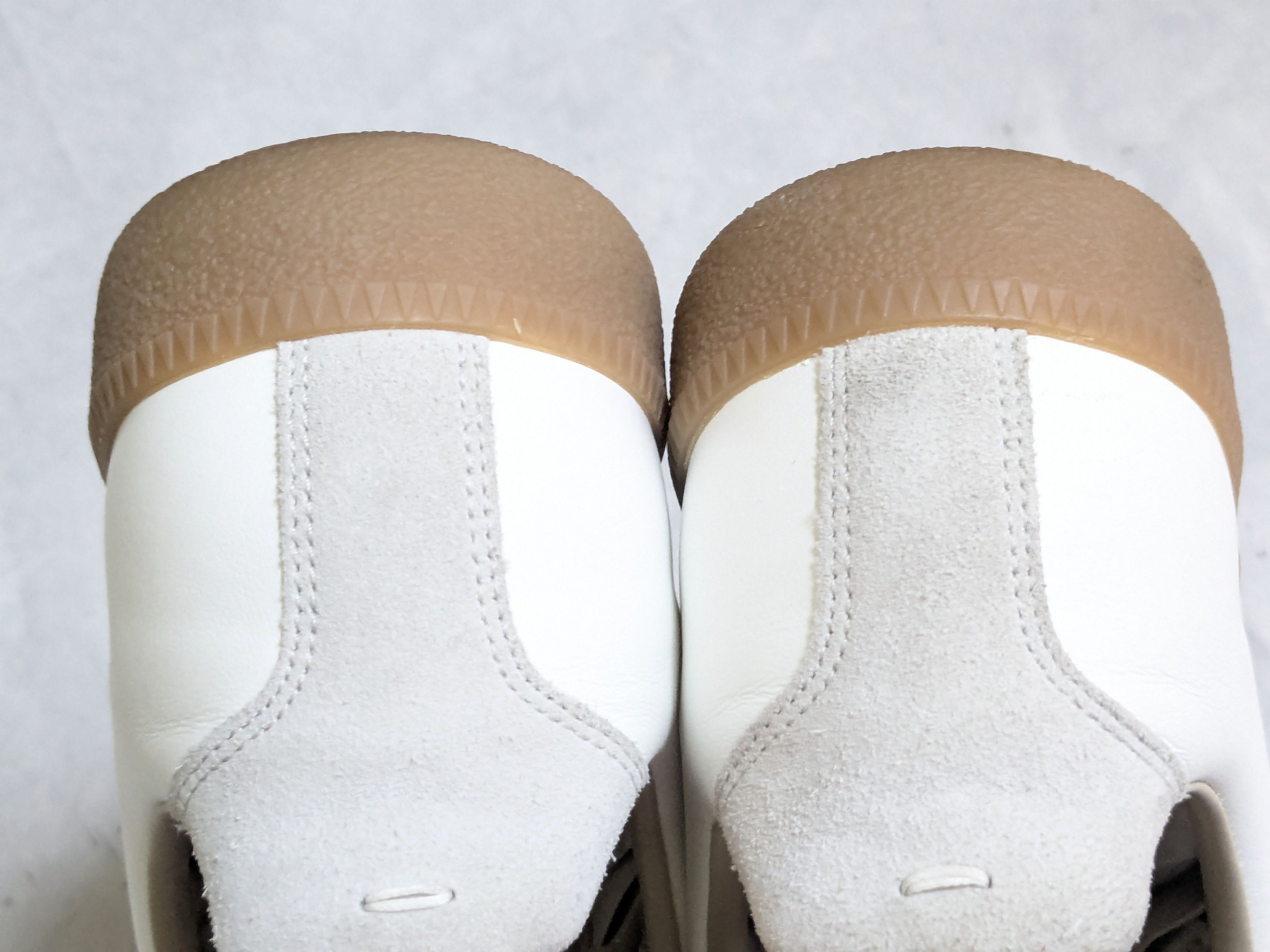 Maison Margiela Maison Margiela GAT Replica White Gray 8.5 41.5 Low Tops Size US 8.5 / EU 41-42 - 14 Thumbnail