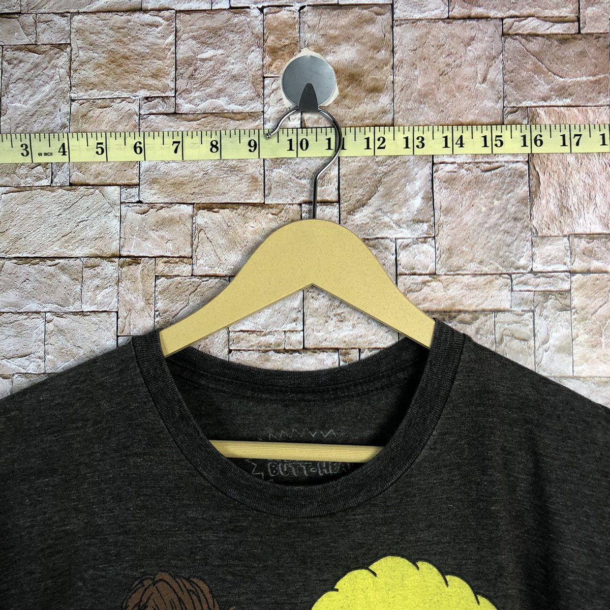 Cartoon Network Bravis But Head Brown Tee #A552 Size US M / EU 48-50 / 2 - 4 Thumbnail