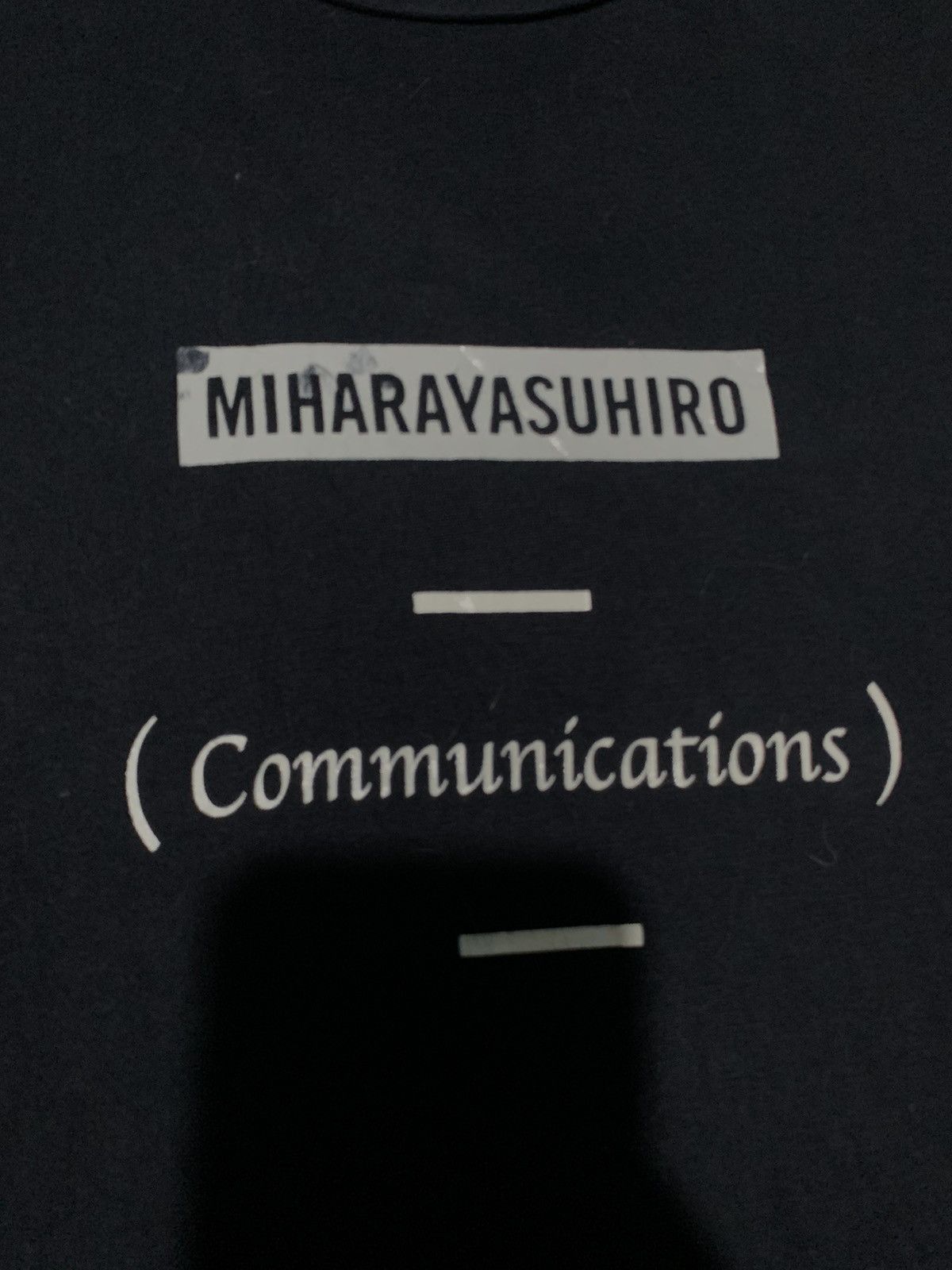 GU × Maison MIHARA YASUHIRO Gu x Miharayasuhiro oversized tee Size US S / EU 44-46 / 1 - 2 Thumbnail