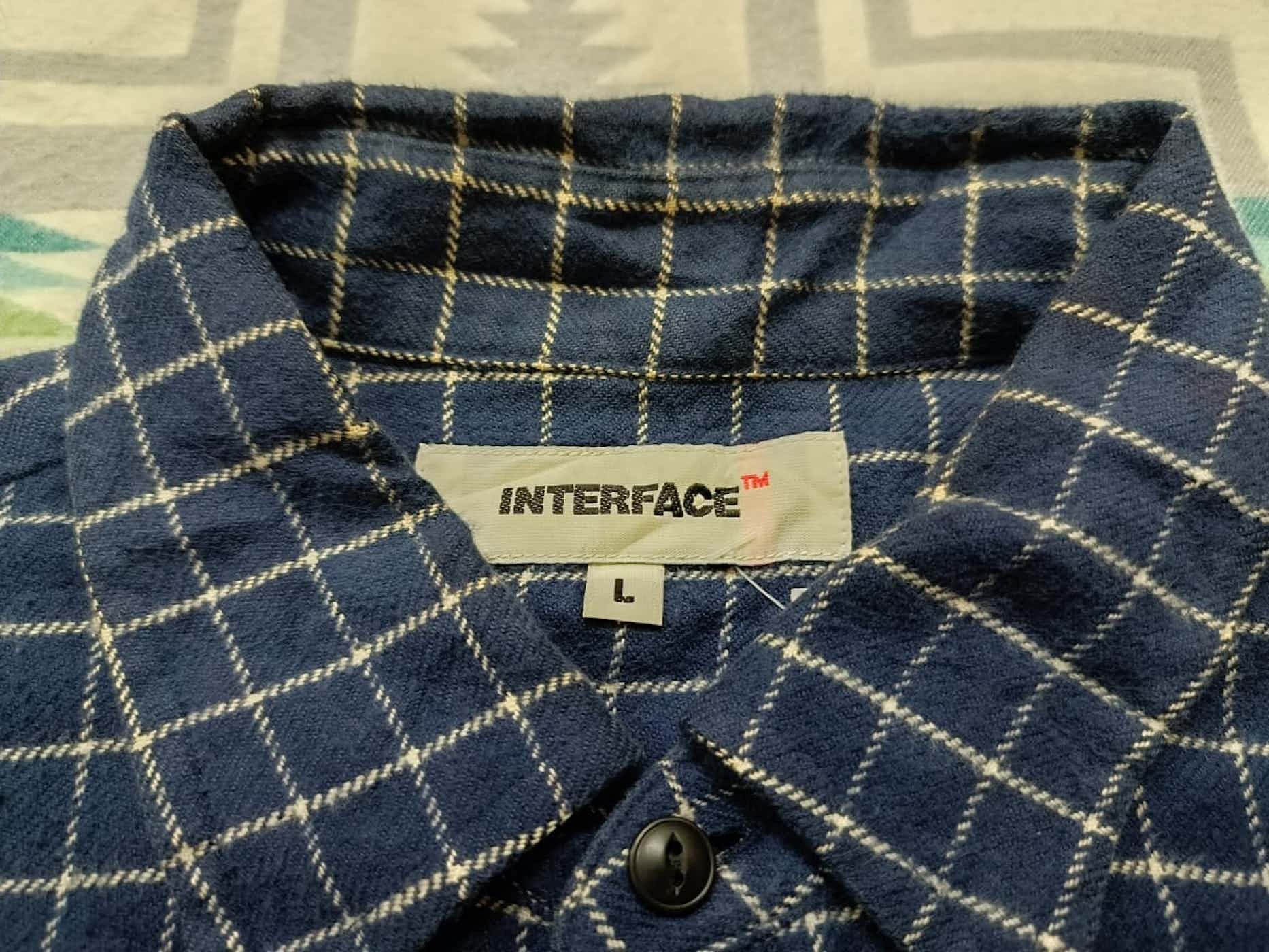 Vintage 🔥🔥 Flannel Interface Satan Union Made Size US L / EU 52-54 / 3 - 3 Thumbnail