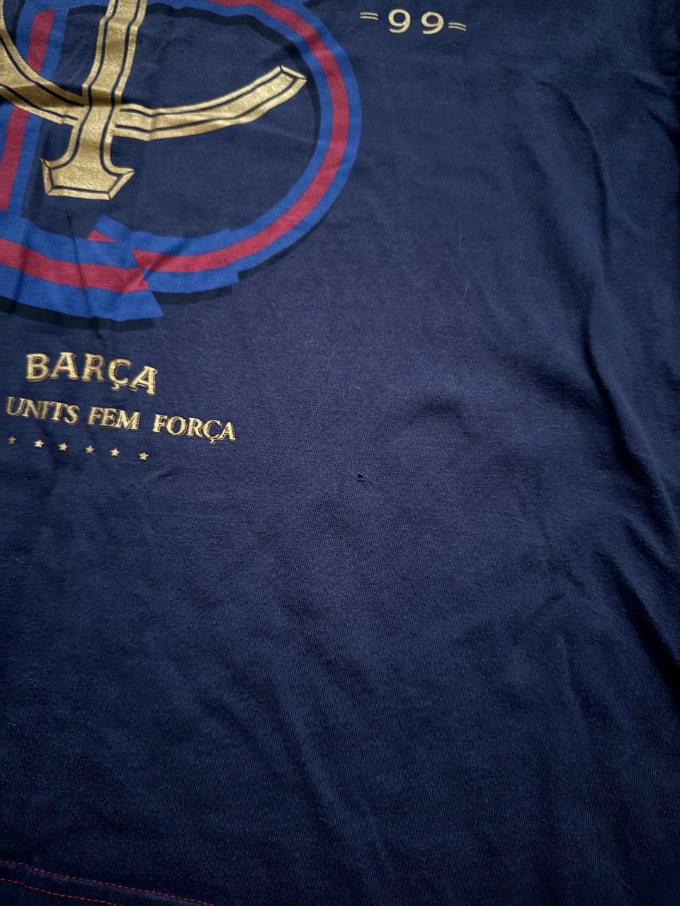 Nike Vintage Nike Barcelona Tshirt Football Soccer Streetwear Size US XL / EU 56 / 4 - 5 Thumbnail
