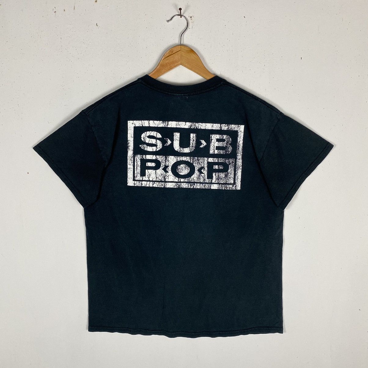 Band Tees × Vintage Vintage 00's NO COMMENT Sub Pop Records Tee Size US M / EU 48-50 / 2 - 6 Thumbnail