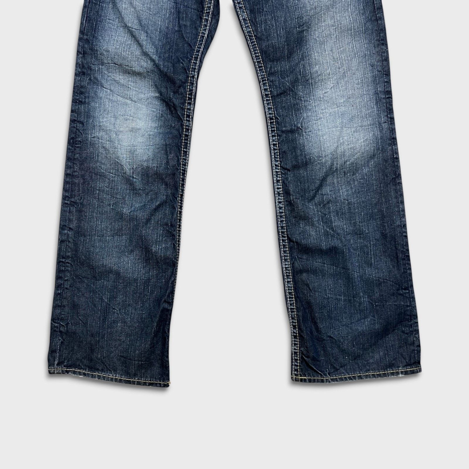 Silver Jeans Co. Silver Jeans Zac 33x34 Blue Relaxed Fit Straight Leg Denim Size US 33 - 5 Thumbnail