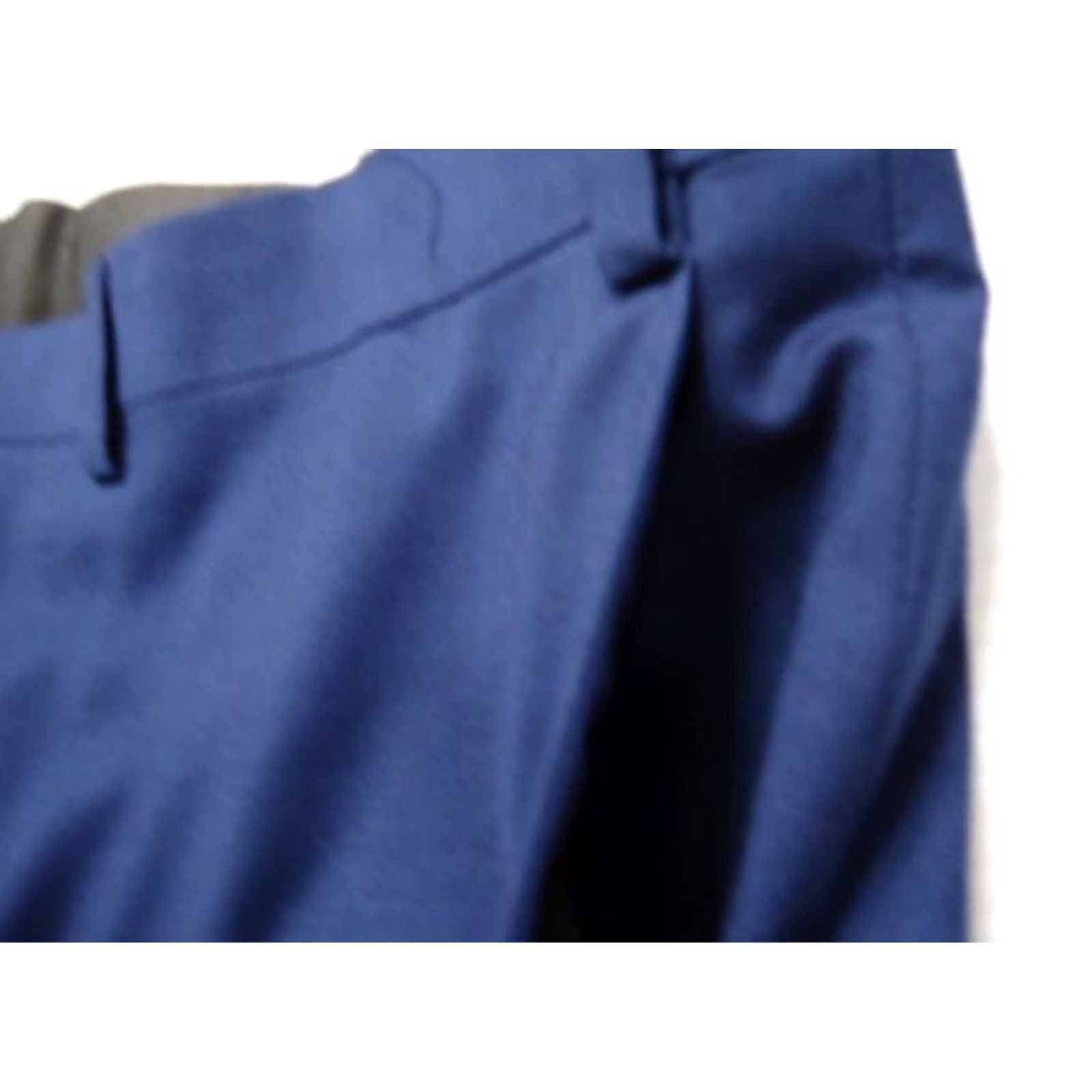 Michael Kors Michael Kors Blue Dress Pants 40 x 36 Wool Flat Front Solid 2-Piece Suit Men Regular Size 40R - 3 Thumbnail