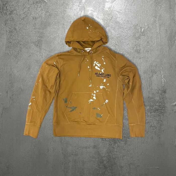 Helmut lang best sale paint hoodie