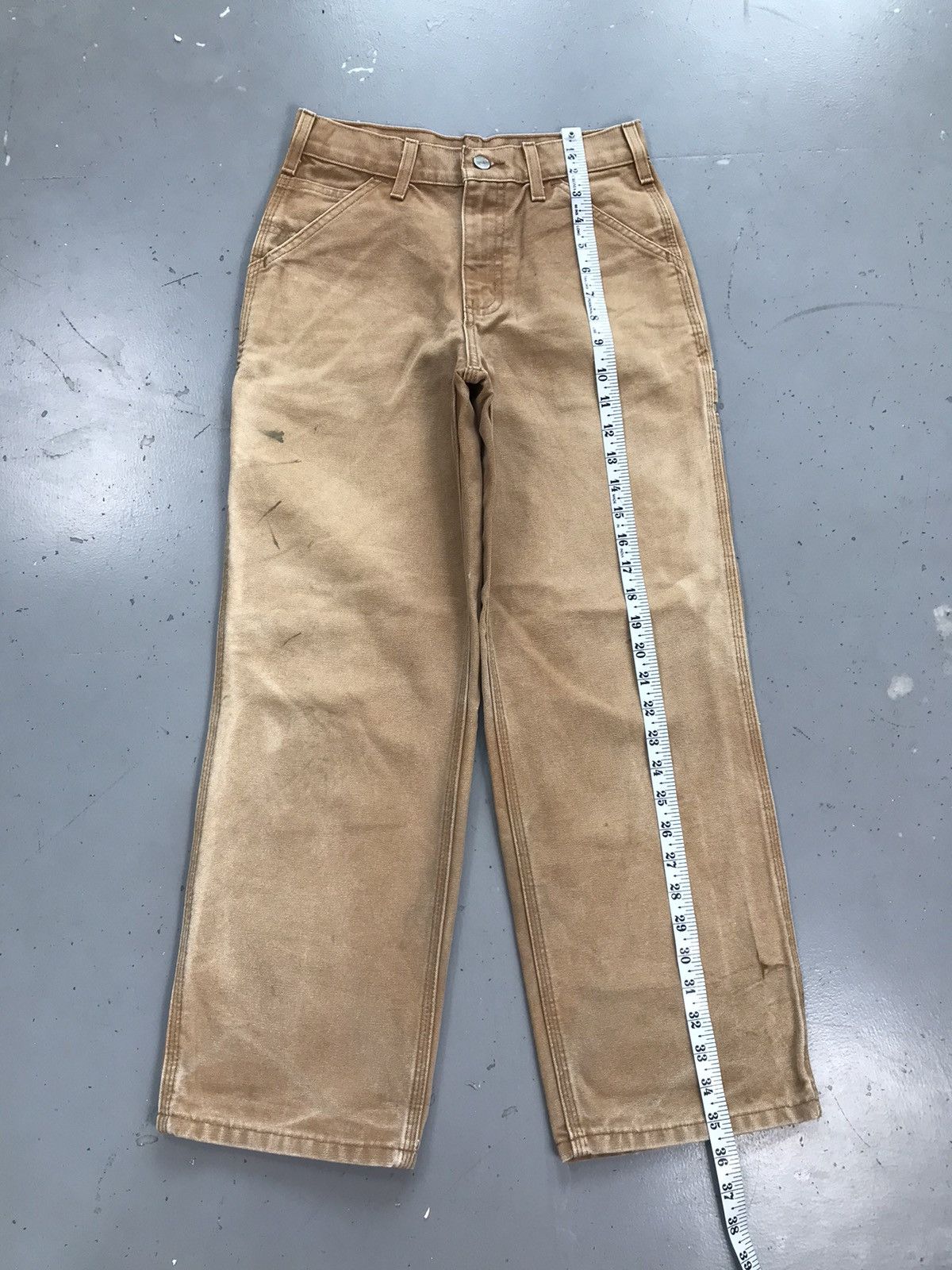 Carhartt × Vintage Vintage Carhartt Y26 BRN carpenter denim Size 26" / US 2 / IT 38 - 4 Thumbnail