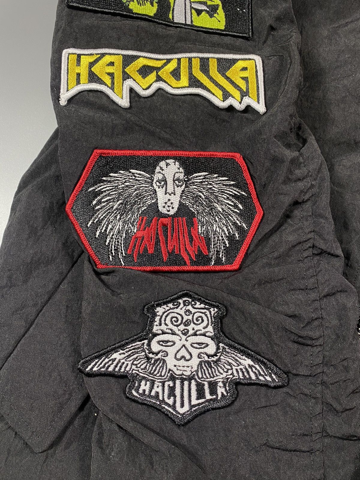 Haculla Haculla- Hand Painted Mirror Angel Bomber Jacket Size US L / EU 52-54 / 3 - 13 Thumbnail