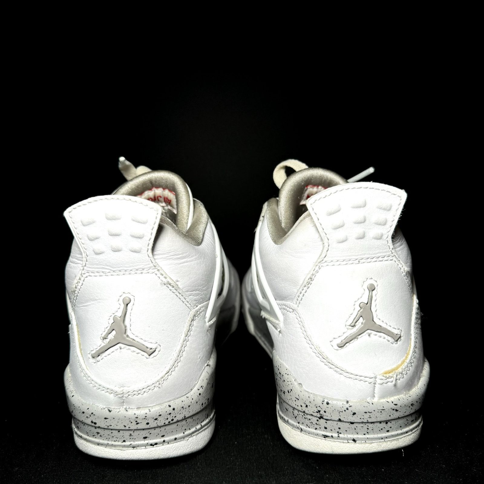 Jordan Brand × Nike Size 6 - Nike Air Jordan 4 Retro GS White Oreo Men's Shoes Size US 6 / EU 39 - 6 Thumbnail