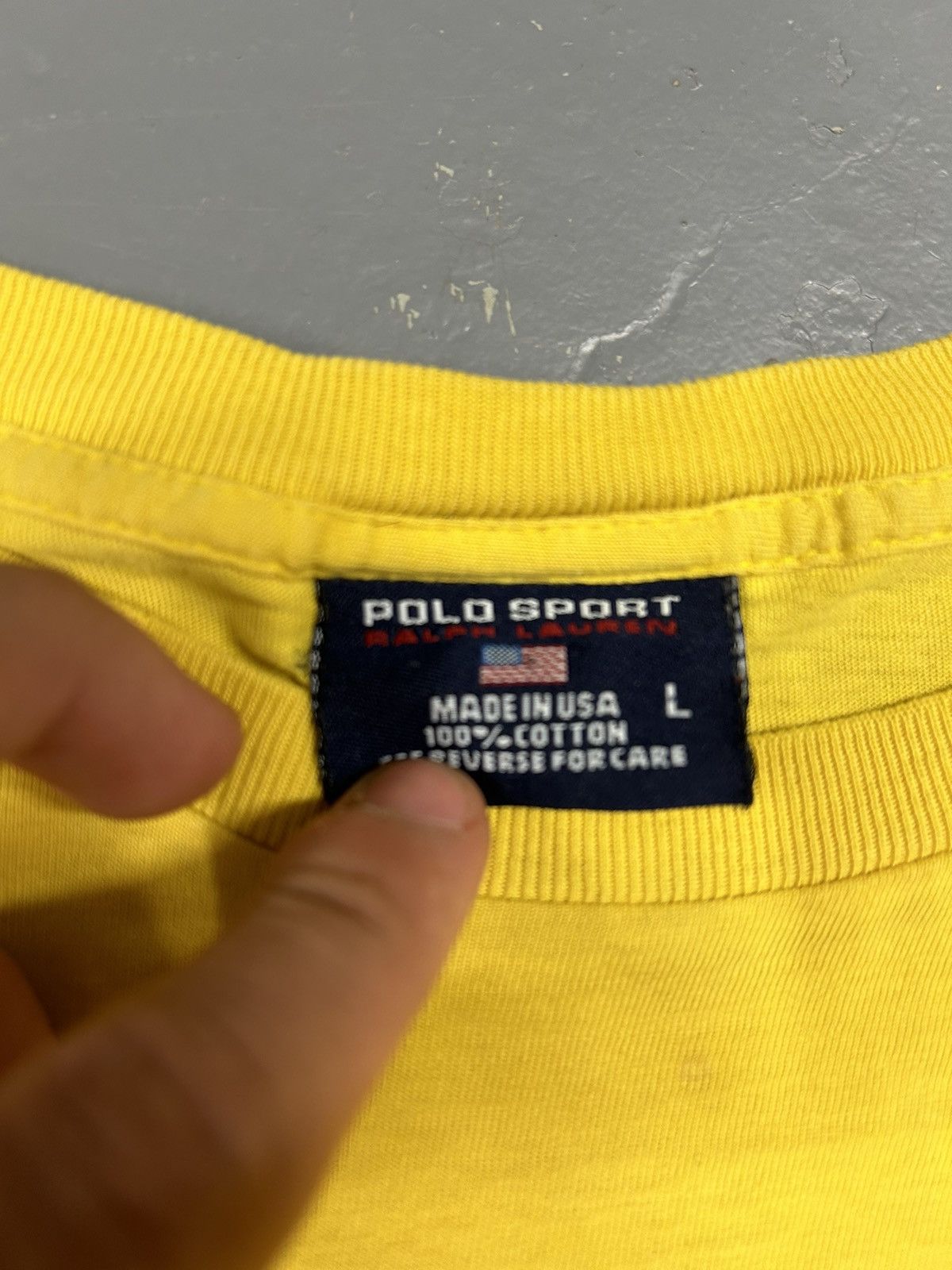 Polo Ralph Lauren Crazy Vintage 1996 Polo Ralph Lauren Yacht Challenge T-Shirt Size US XL / EU 56 / 4 - 3 Thumbnail