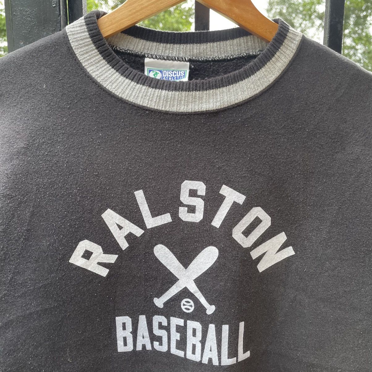 Vintage 🔥Vintage 90s Ralston Baseball Big Logo Jumper Sweatshirts Size US S / EU 44-46 / 1 - 6 Thumbnail