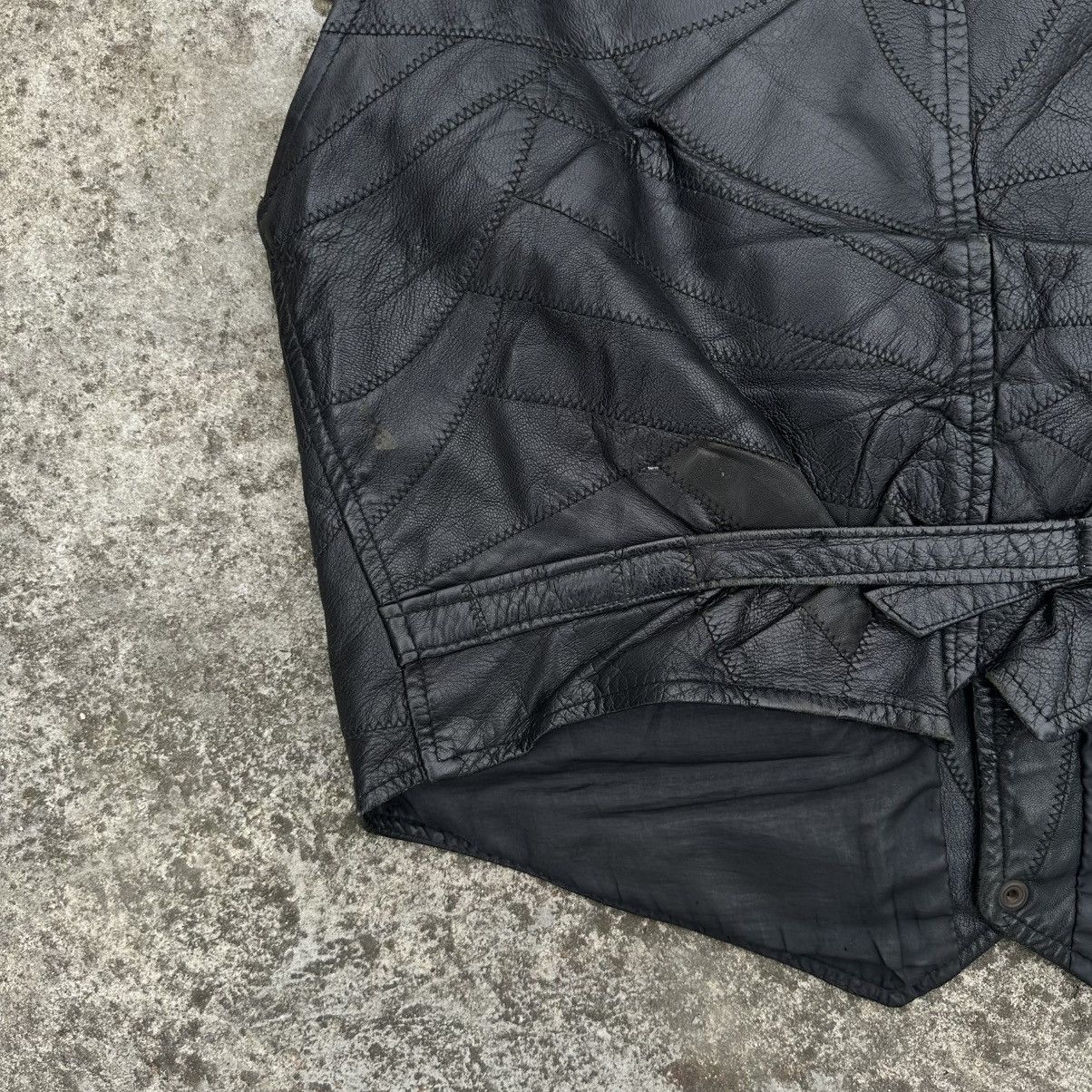 Japanese Brand × Y/Project Vintage Japanese Style Leather Vest Y2K Band Rock 00s USA Size US M / EU 48-50 / 2 - 6 Thumbnail