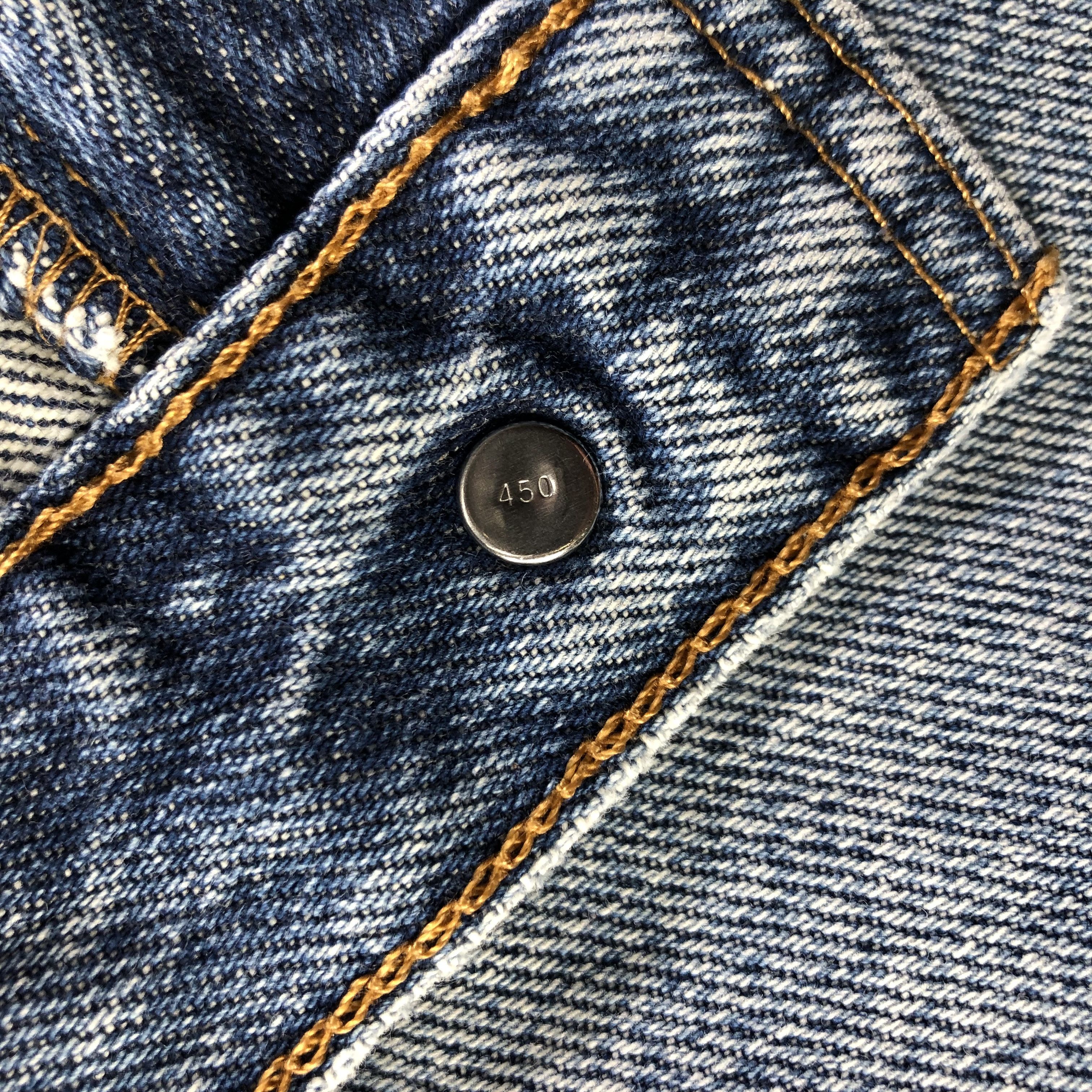 Levi's Vintage Blue Wash Levis 505 Jeans-J3468 Size US 34 / EU 50 - 10 Thumbnail