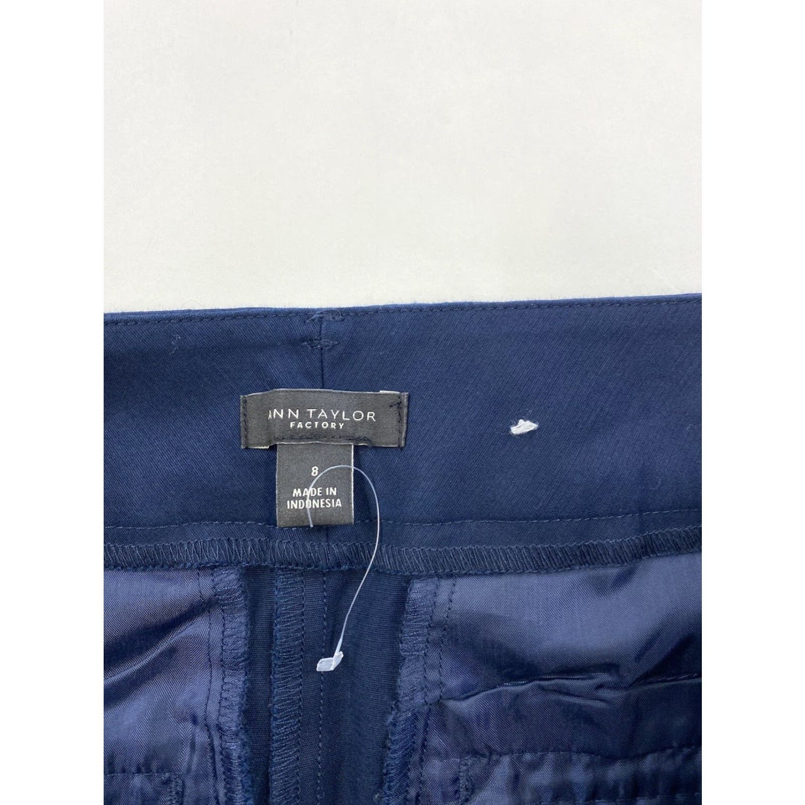 Ann Taylor Ann Taylor Dress Pants Womens 8 Blue Regular Pants Dress Pants Womens 8 Blue Ann Taylor Size 30" / US 8 / IT 44 - 3 Thumbnail