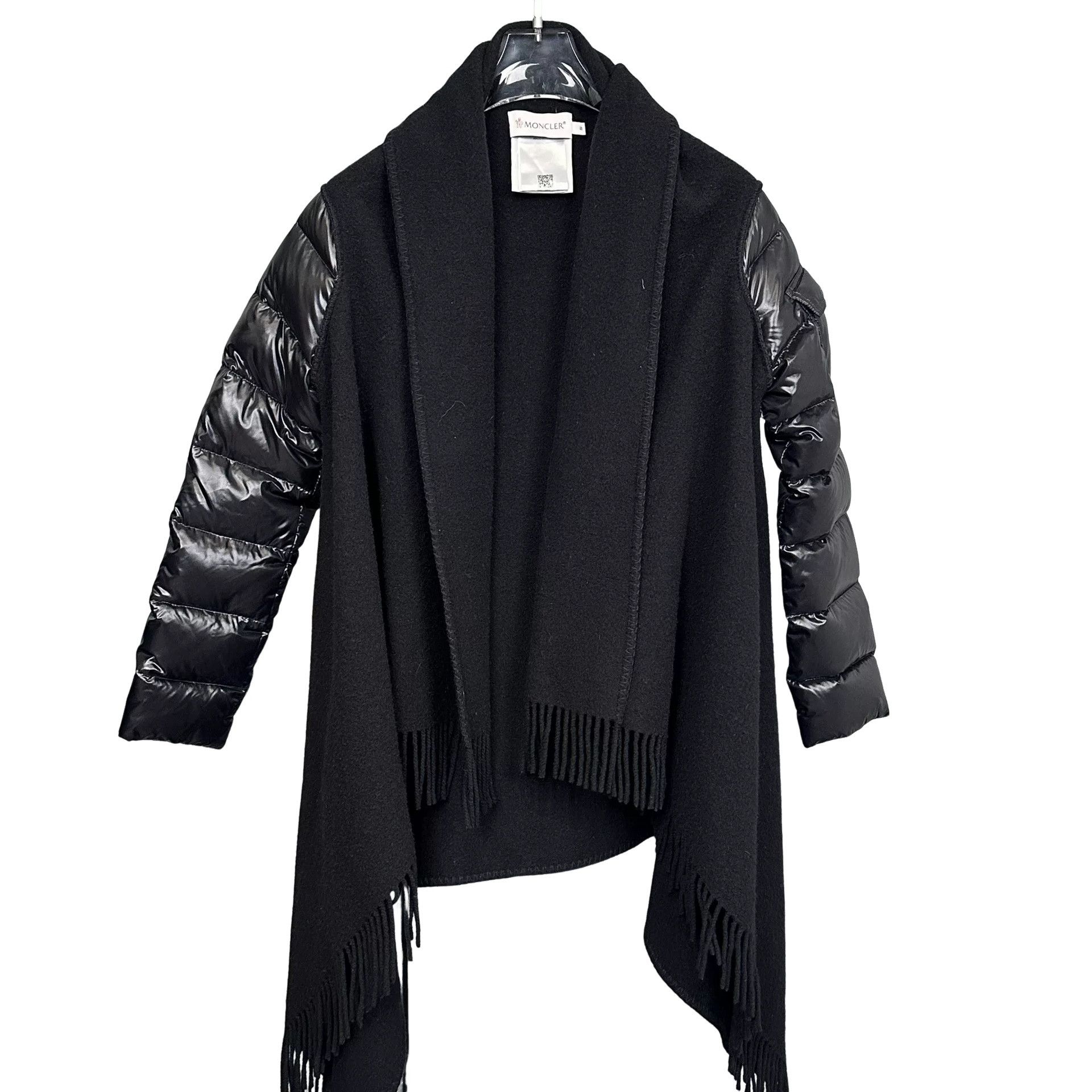 Moncler Moncler Quilted Sleeve Wool Cape Coat S Size S / US 4 / IT 40 - 1 Thumbnail