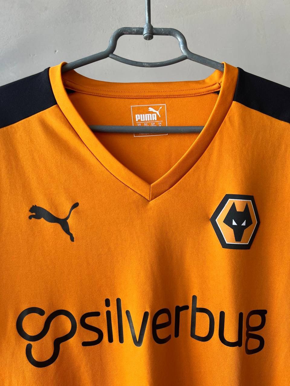 Puma 2015/16 WOLVERHAMPTON HOME SOCCER JERSEY FOOTBALL SHIRT PUMA Size US M / EU 48-50 / 2 - 5 Thumbnail