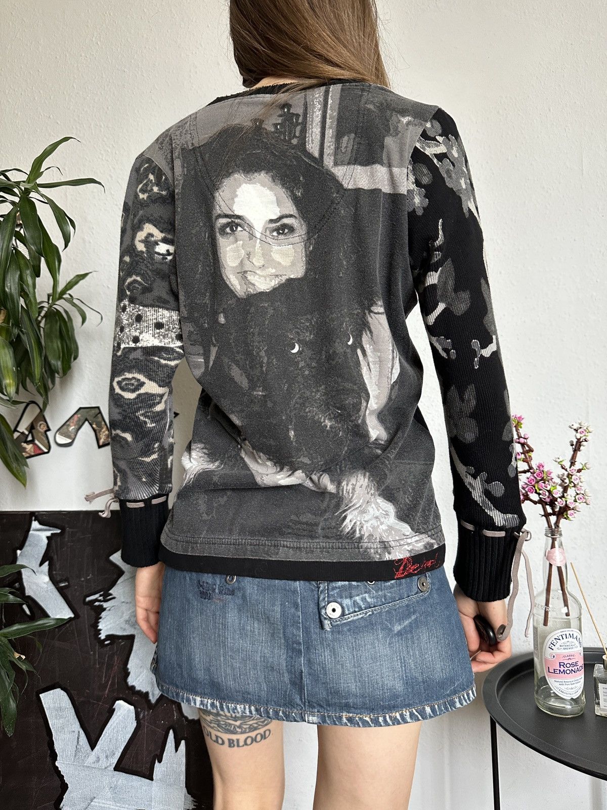 Desigual × Japanese Brand × Seditionaries Archive Desigual JPG Style Japan Tokyo Abstract Top 90s y2k Size ONE SIZE - 2 Thumbnail