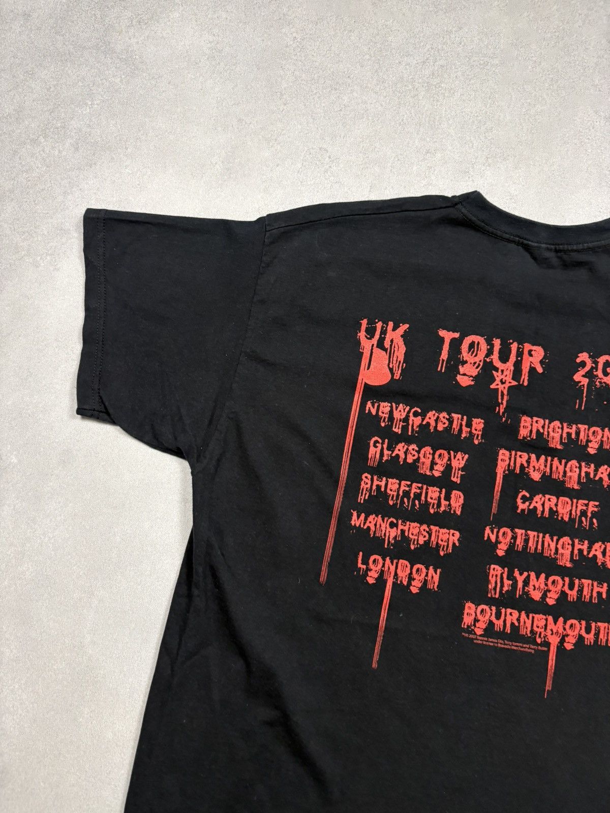 Band Tees Heaven & Hell Rules UK Tour 2007 Vintage Band T Shirt Rock Size US XL / EU 56 / 4 - 11 Thumbnail