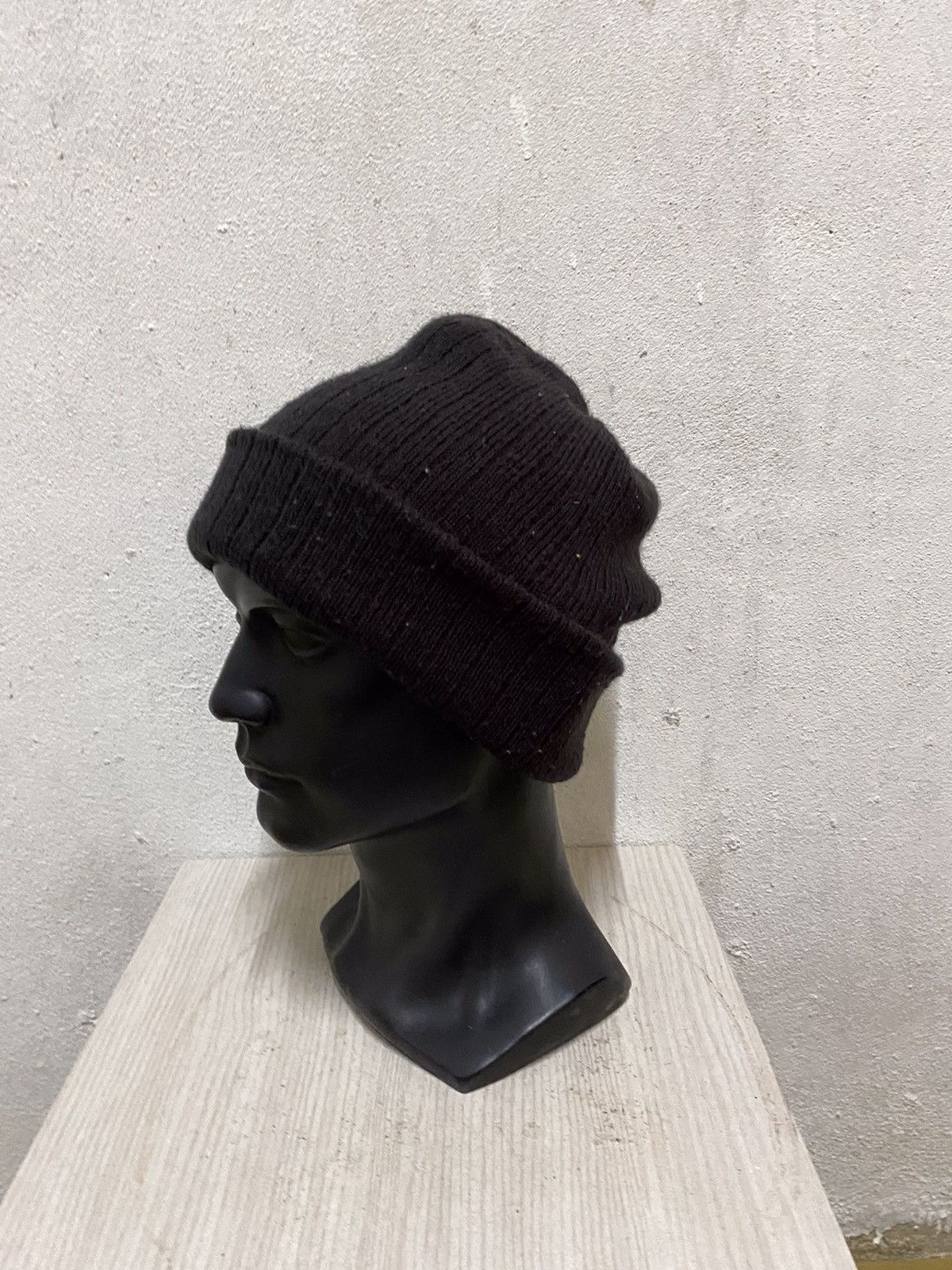 Japanese Brand Time Tru Plain Beanie Hat Size ONE SIZE - 3 Thumbnail