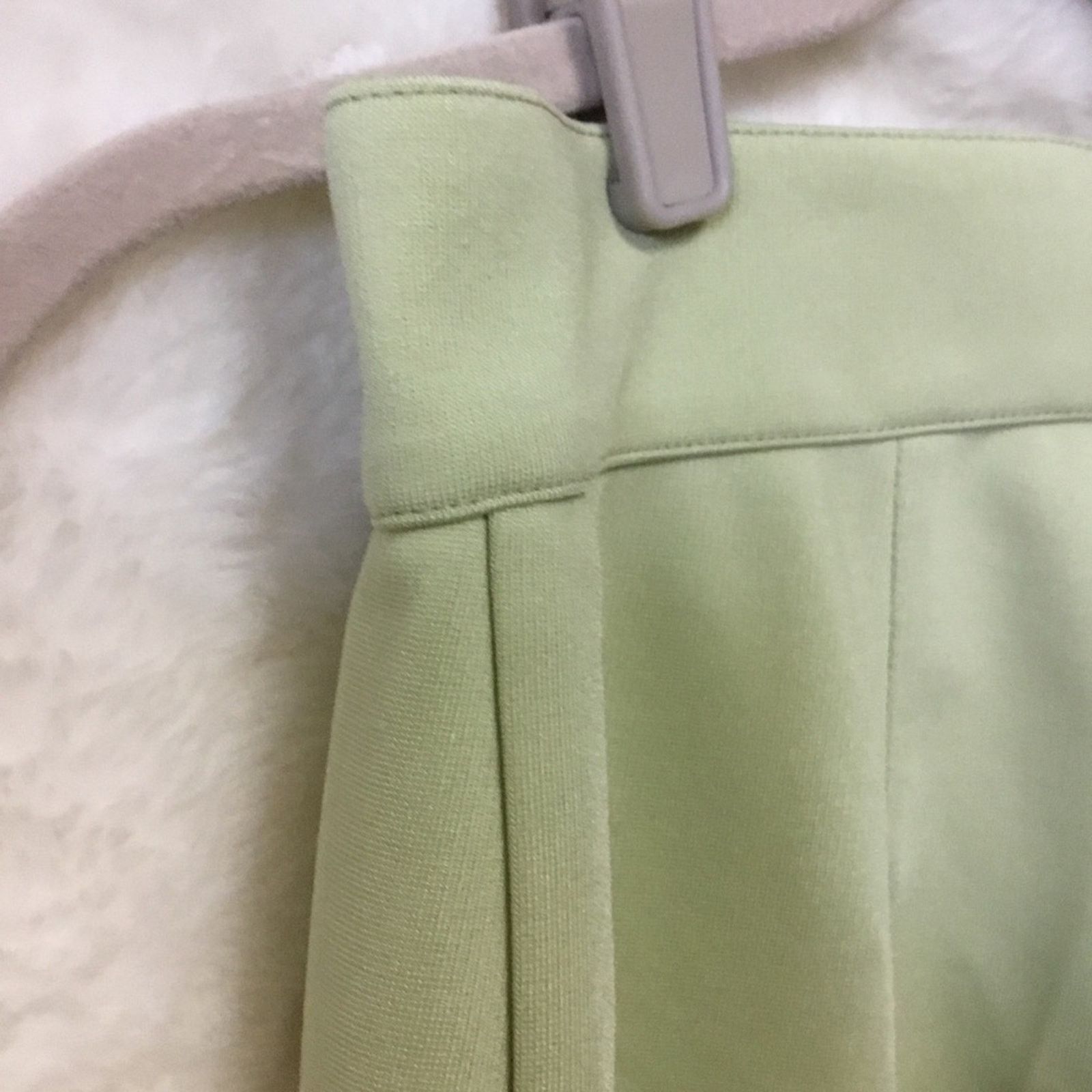 Dolce & Gabbana D&G Lime-Green High-Waisted Trousers Size 28" / US 6 / IT 42 - 8 Thumbnail