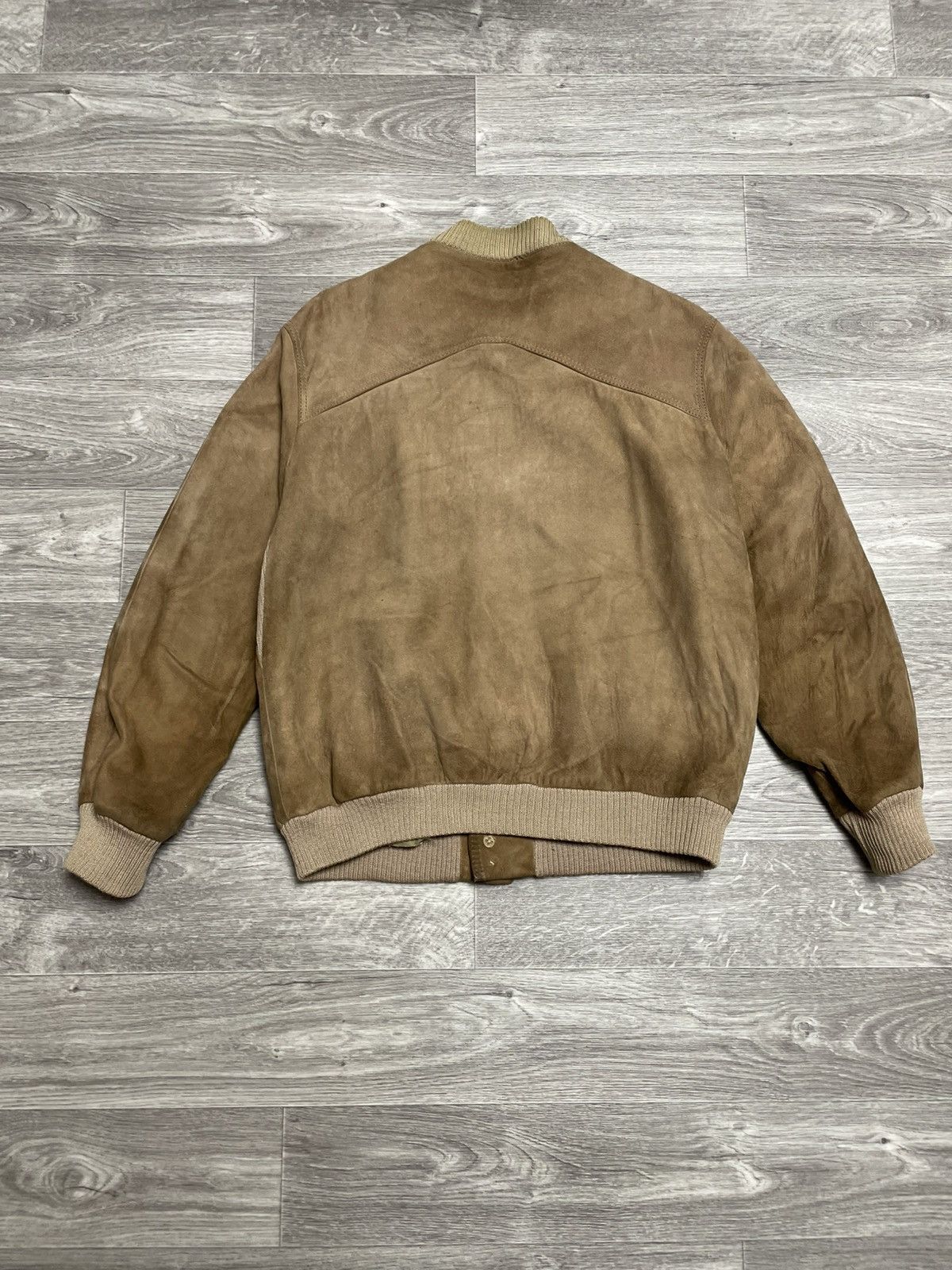 If Six Was Nine Vintage Brown Real Suede Button-Up Jacket Size US M / EU 48-50 / 2 - 17 Thumbnail
