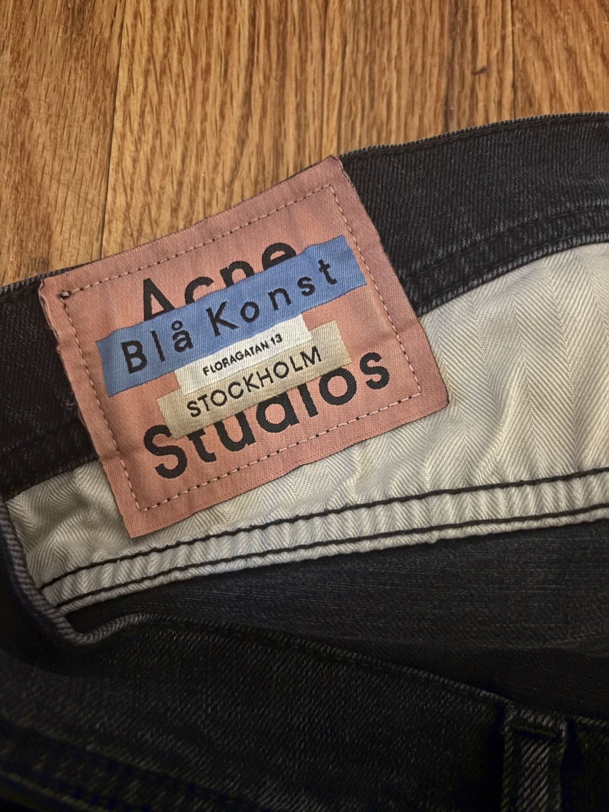 Acne Studios North Blue Bla Konst Denim Size US 32 / EU 48 - 3 Thumbnail