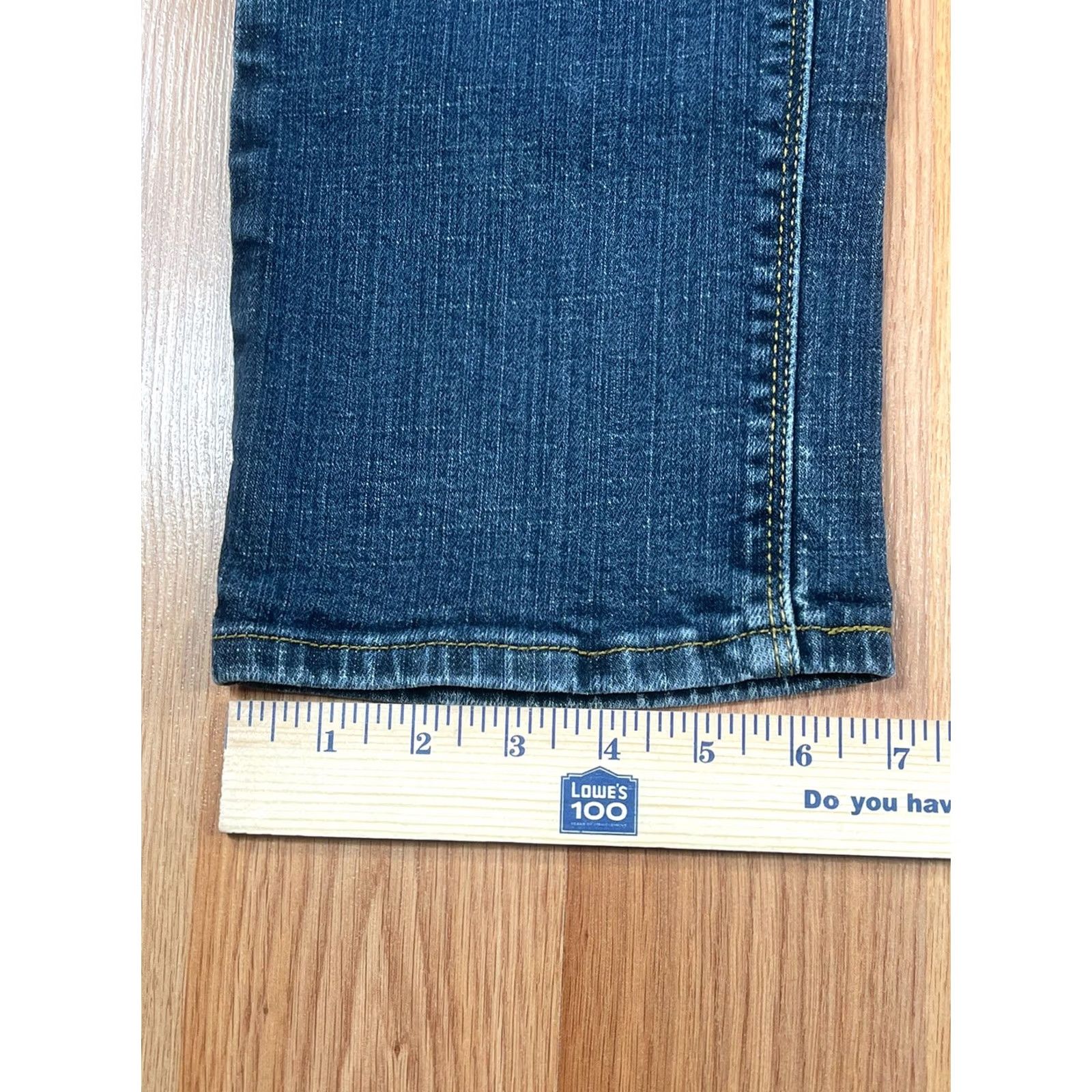 Denizen Denizen By Levi’s 218 Slim Straight Fit Blue Denim Jeans Straight Leg Women's 16 Size 38" / US 16 / IT 52 - 7 Thumbnail