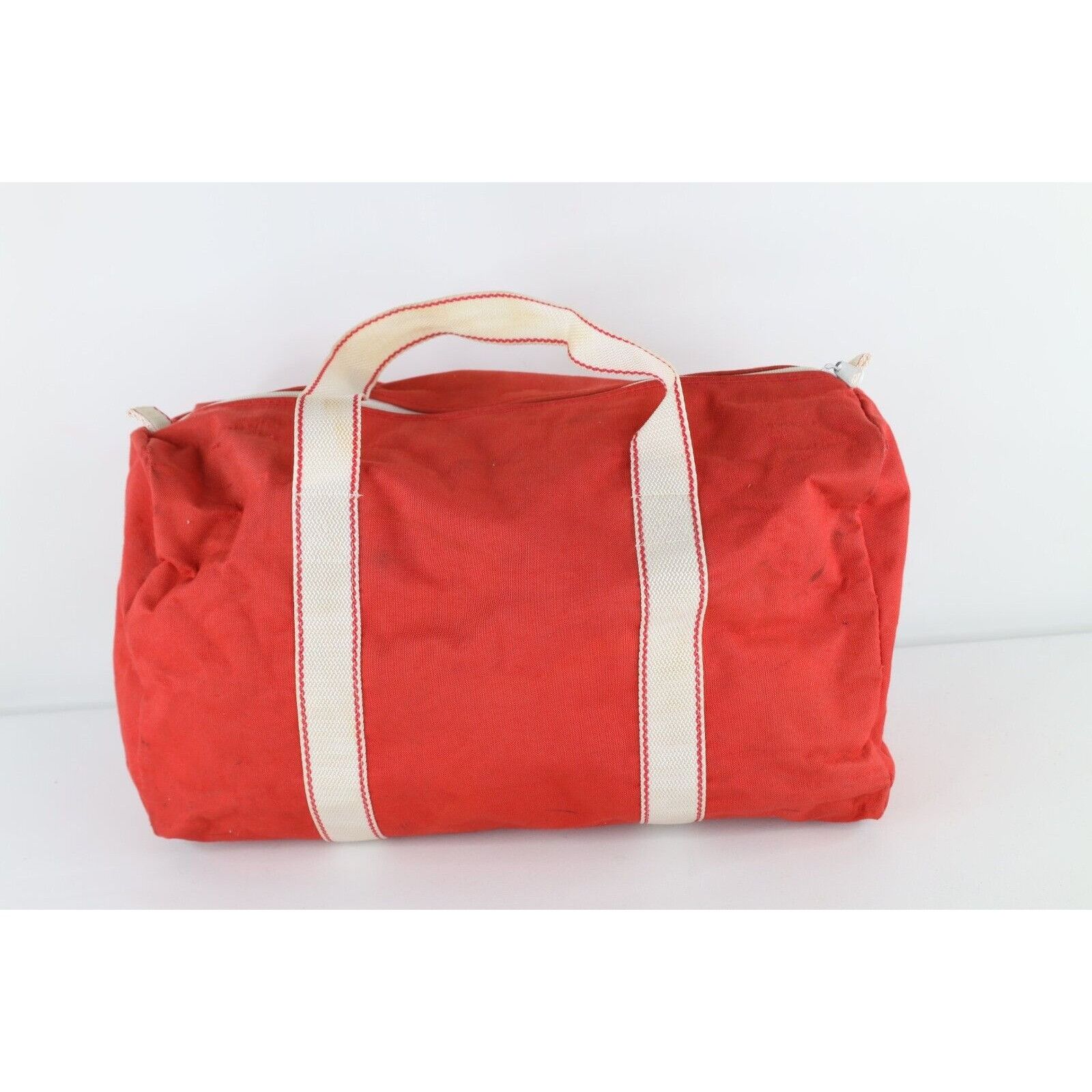 Vintage Vintage 70s Streetwear Distressed Canvas Handled Duffel Bag Size ONE SIZE - 6 Thumbnail