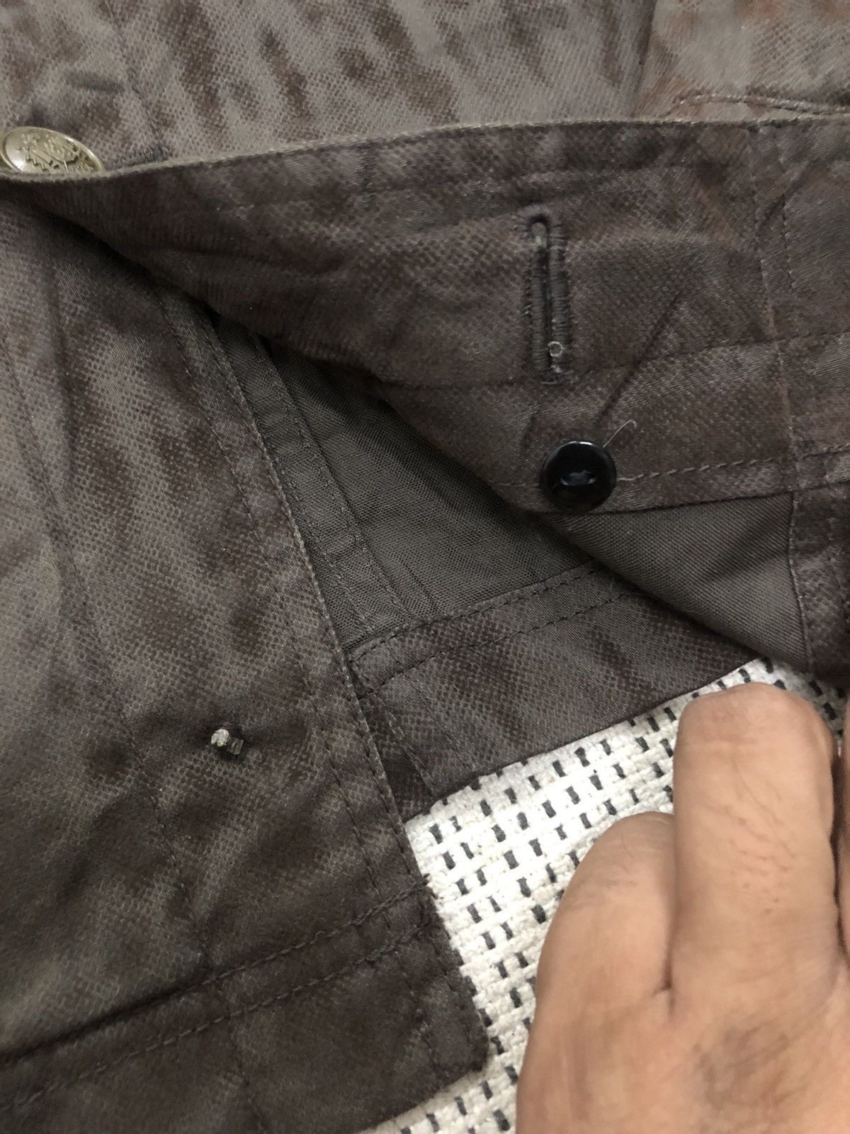 If Six Was Nine × Japanese Brand × Le Grande Bleu (L.G.B.) JAPANESE BRAND BONDAGE ACID WASH JACKET PUNK GOTHIC STYLE Size US M / EU 48-50 / 2 - 6 Thumbnail