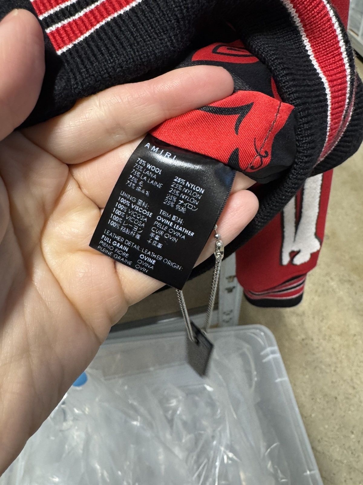 Amiri Amiri Bones Varsity Lunar Year Jacket NEW 2000$ Size US L / EU 52-54 / 3 - 6 Thumbnail