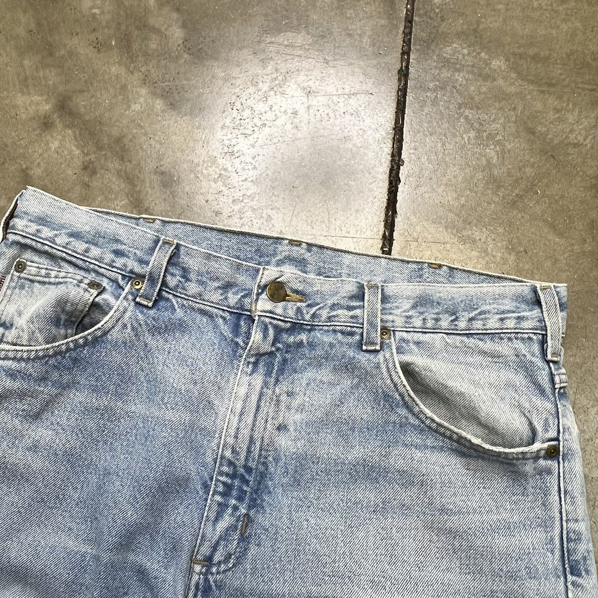 Carhartt × Vintage Vintage Y2K 90s Carhartt Distressed Workwear Carpenter Jeans Size US 36 / EU 52 - 5 Thumbnail