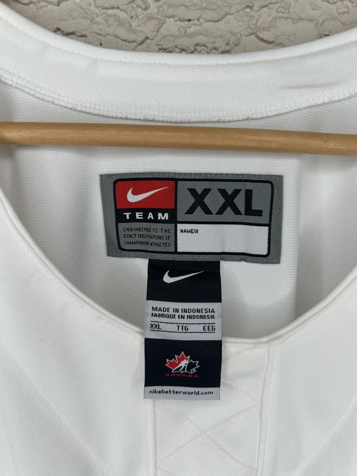 Nike Nike Team Canada 2014 Olympic IIHF Hockey Jersey Size US XXL / EU 58 / 5 - 13 Thumbnail