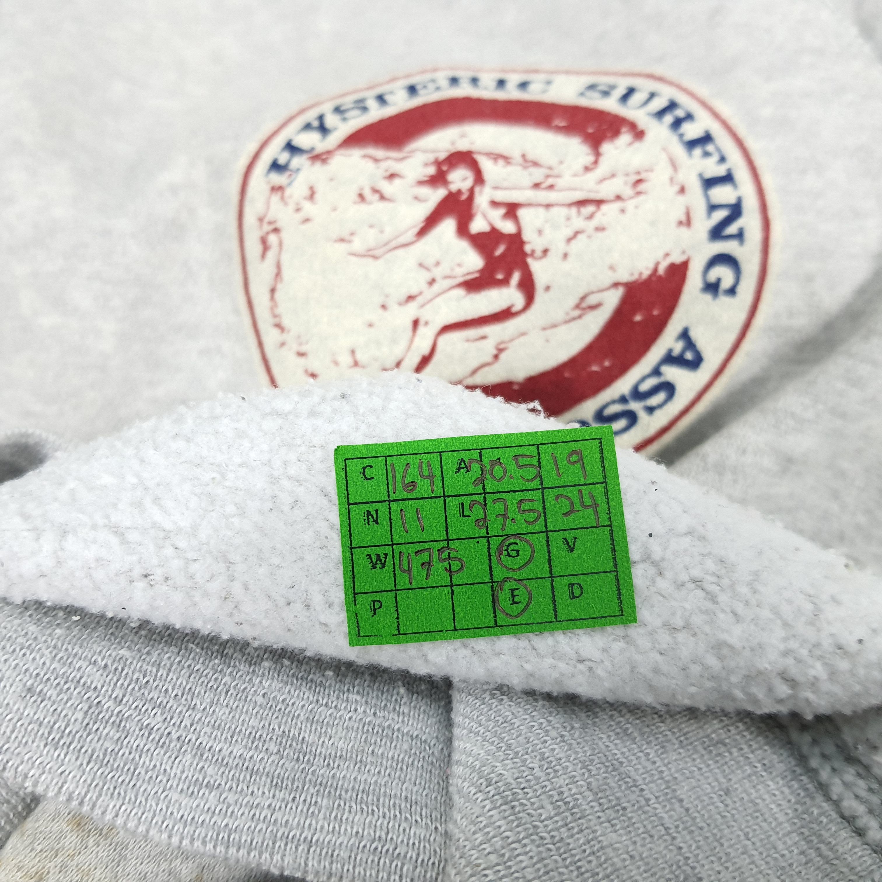 Hysteric Glamour × Japanese Brand Vintage Hysteric Surfing Association Zipper Sweatshirts Size US S / EU 44-46 / 1 - 9 Thumbnail