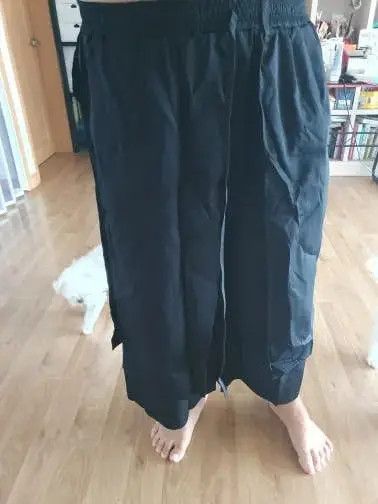 VIBE Japanese style loose cropped trousers Size US 30 / EU 46 - 4 Thumbnail