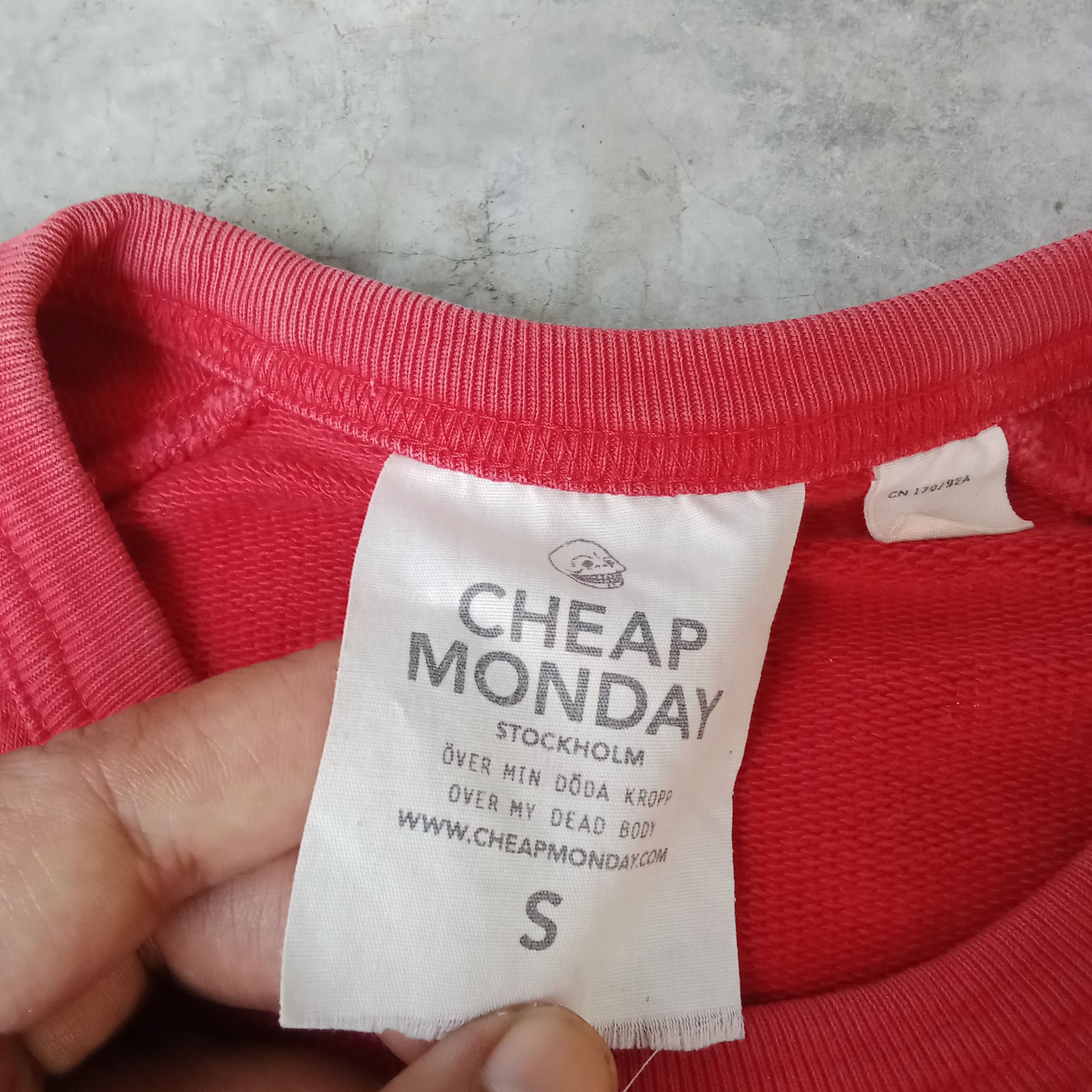 Cheap Monday × Japanese Brand Cheap Monday sweatshirt Size US L / EU 52-54 / 3 - 8 Thumbnail