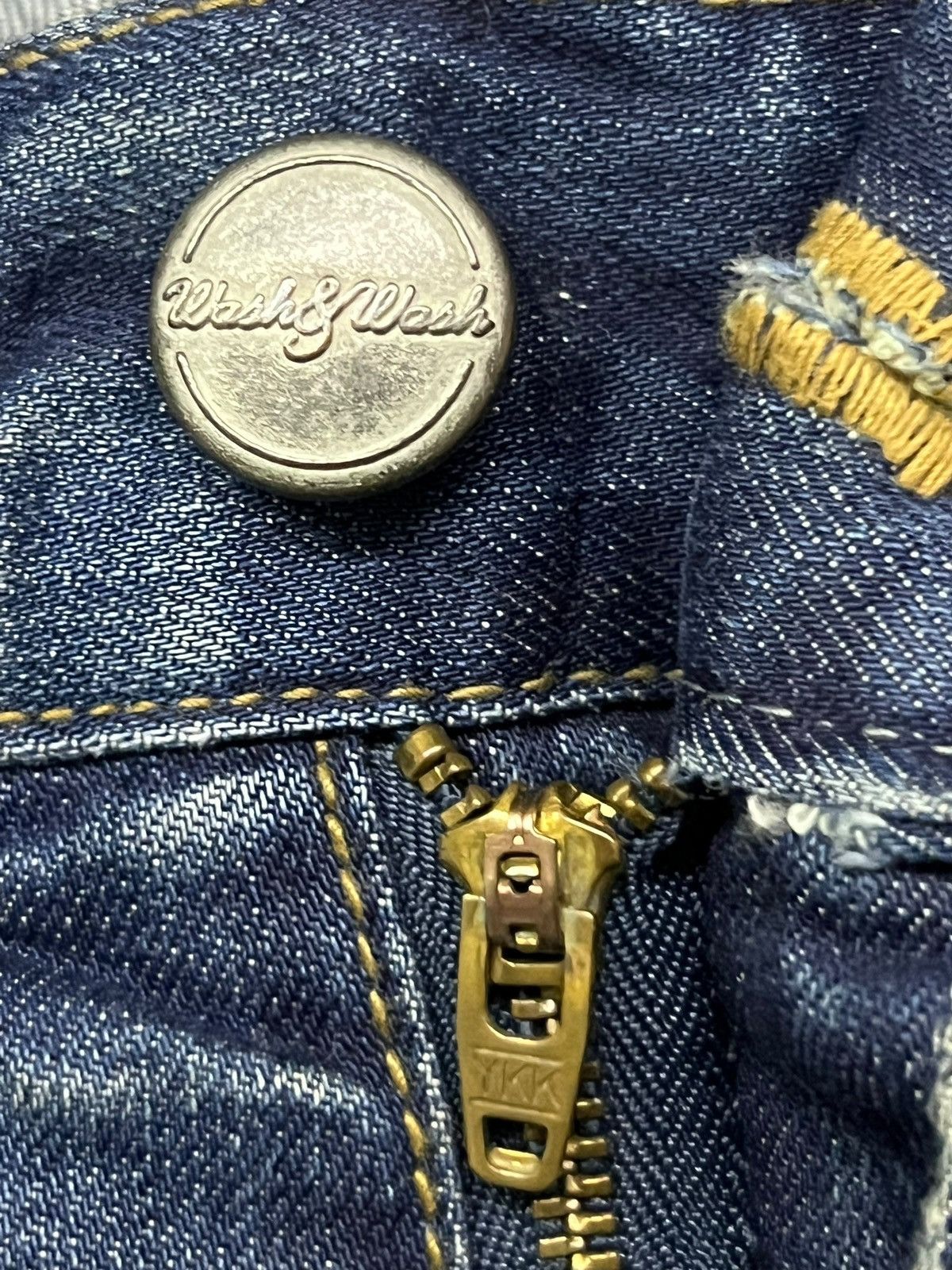 Japanese Brand Vintage The Wash & Wash Blue Denim - Mud Wash Jeans Size US 32 / EU 48 - 10 Thumbnail