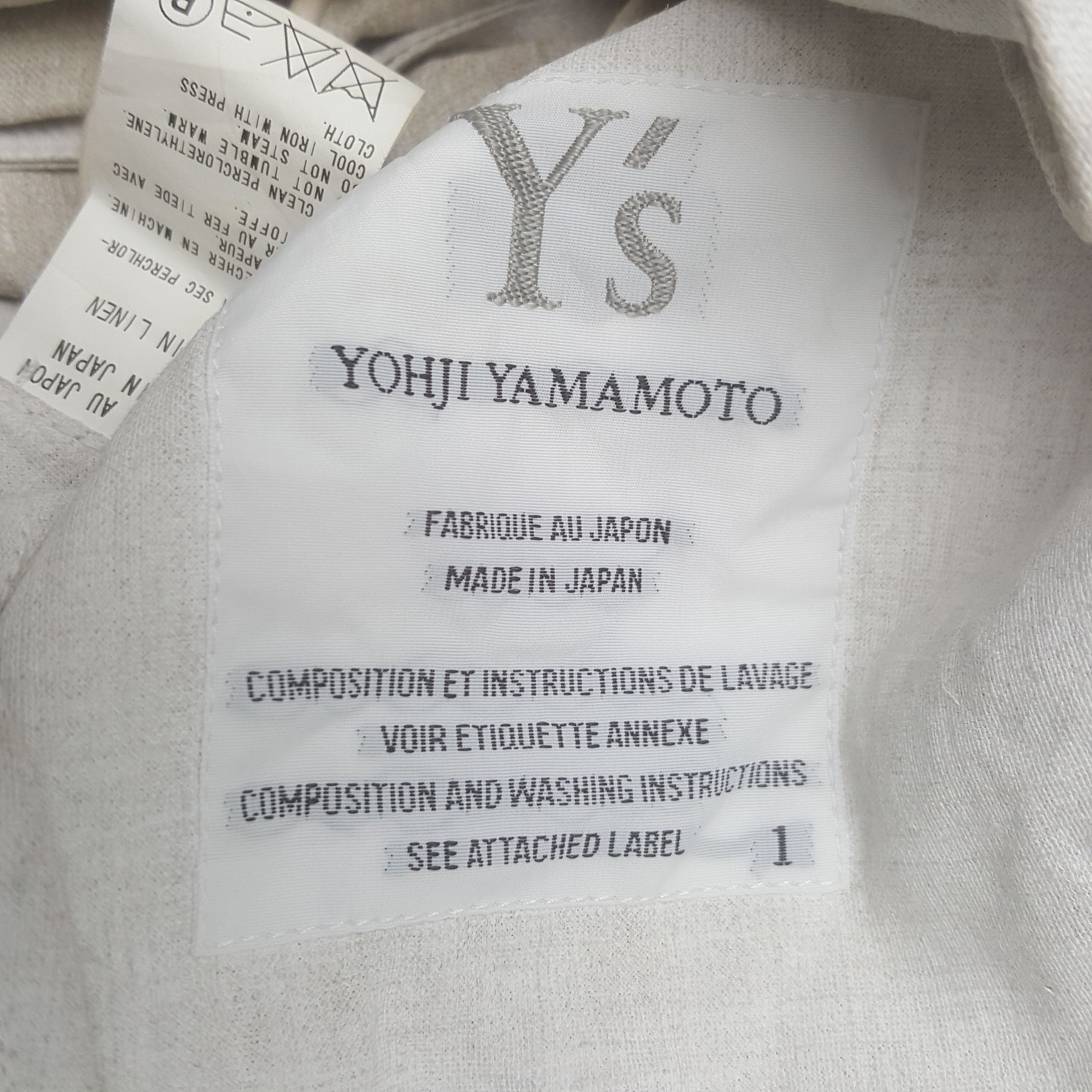 Y's × Yohji Yamamoto Vintage Y's Yohji Yamamoto Rare Design Jacket Size US XS / EU 42 / 0 - 12 Thumbnail