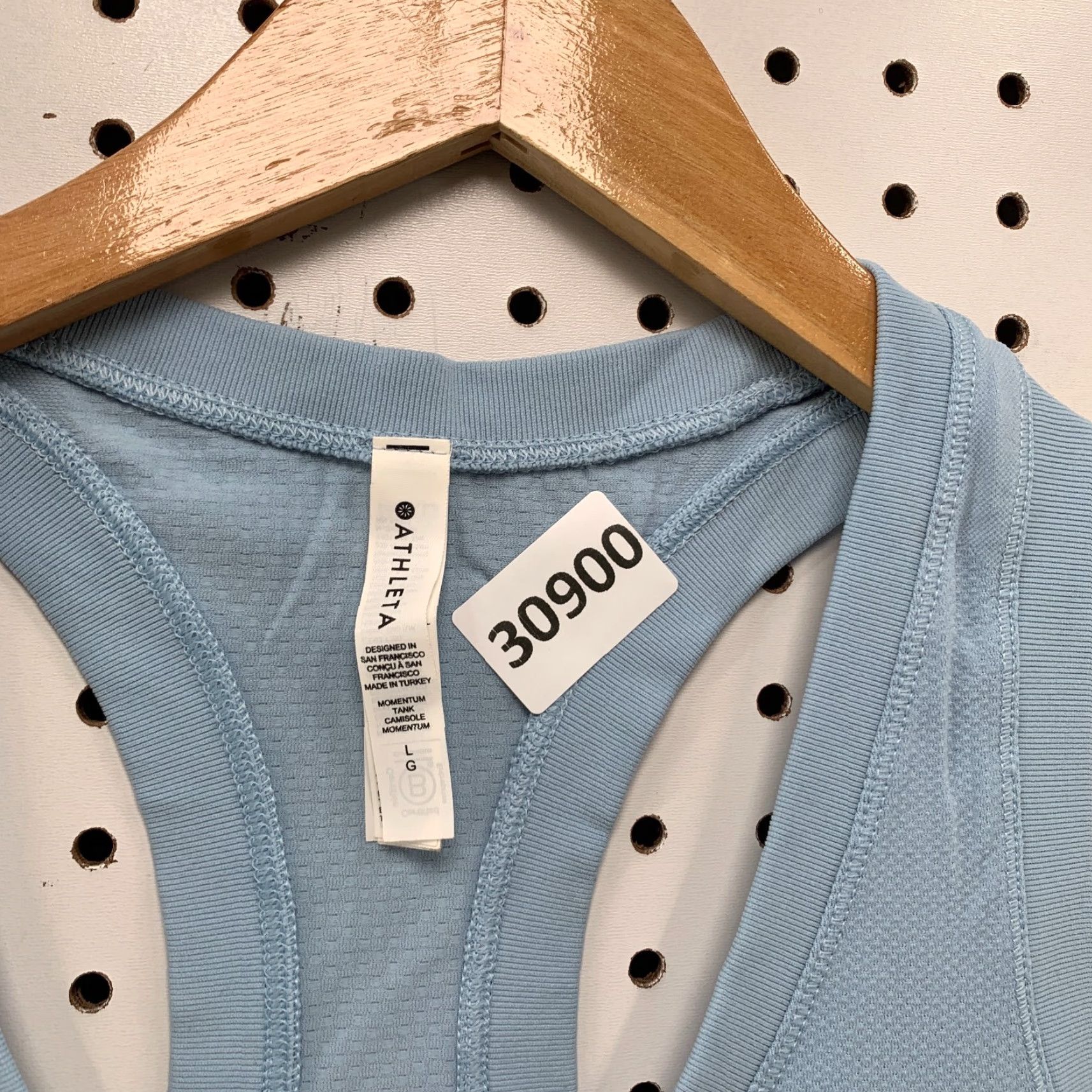 Athleta Athleta Momentum Tank Blue Women Large Camisole Active Top Size L / US 10 / IT 46 - 7 Thumbnail