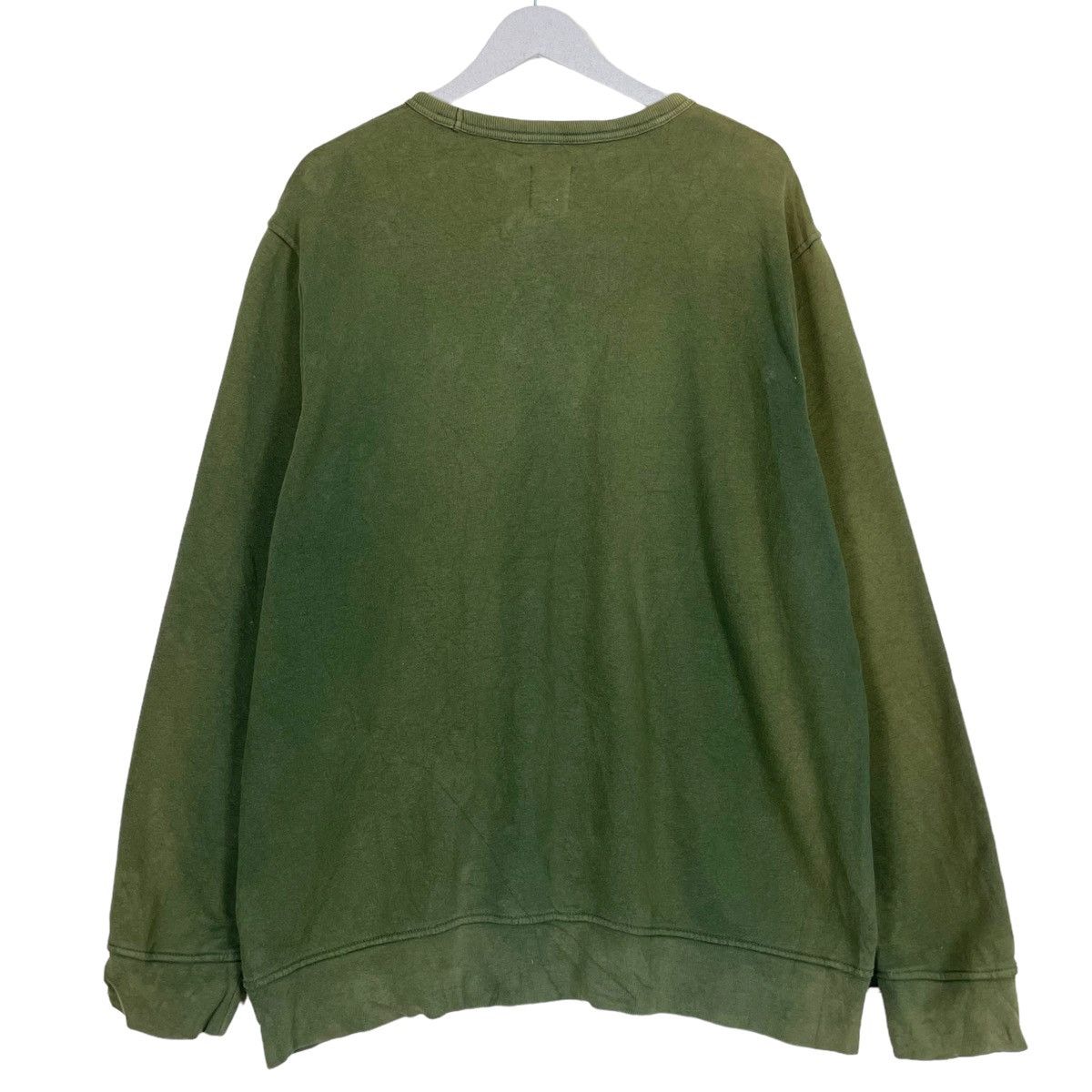 Gap 💥GAP BIG LOGO CREWNECK PULLOVER SUNFADED GREEN Size US XL / EU 56 / 4 - 8 Thumbnail