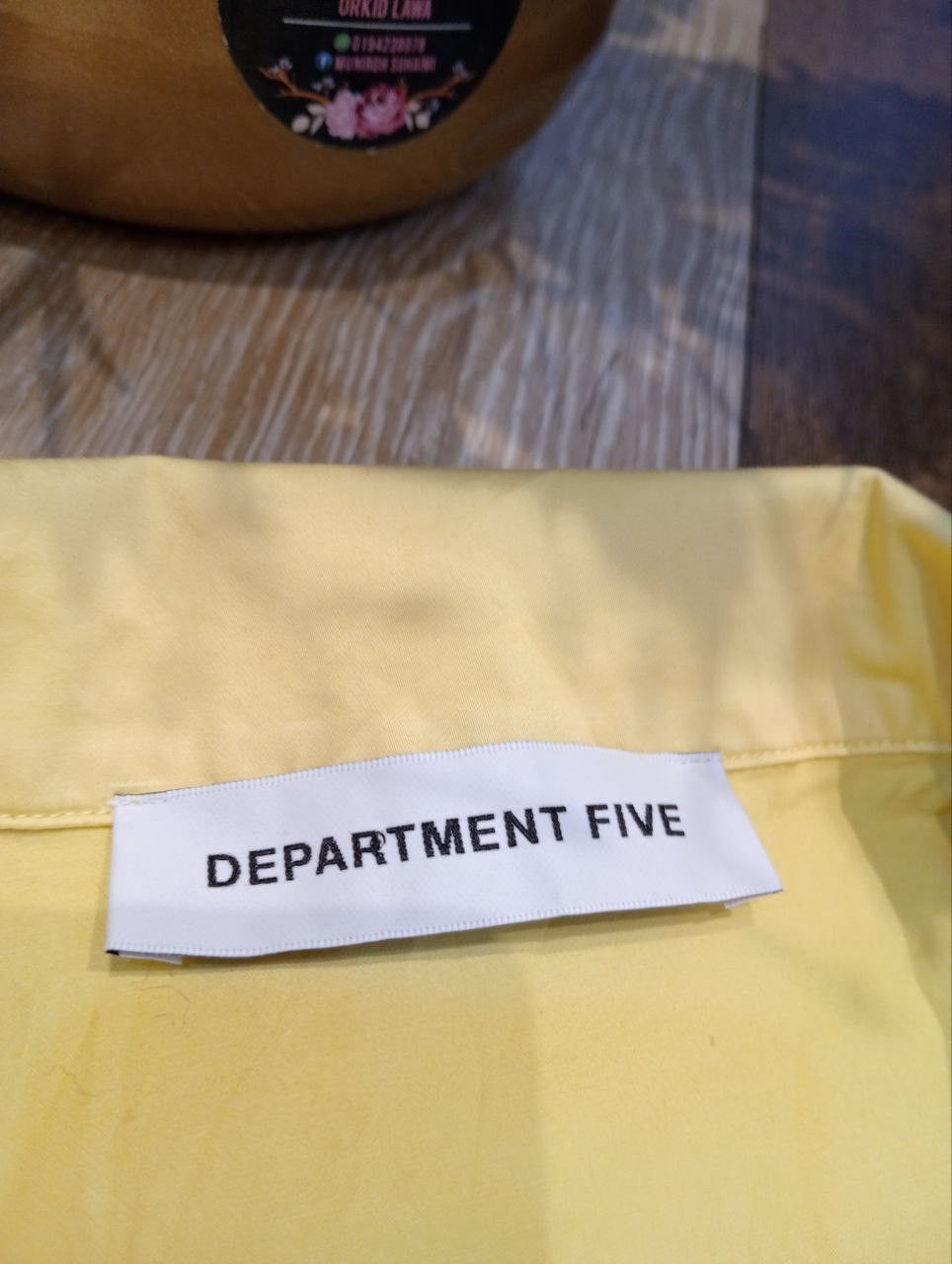 DEPARTMENT5 DEPARTMENT FIVE POCKET BUTTON SHIRT SIZE 40 Size US M / EU 48-50 / 2 - 6 Thumbnail